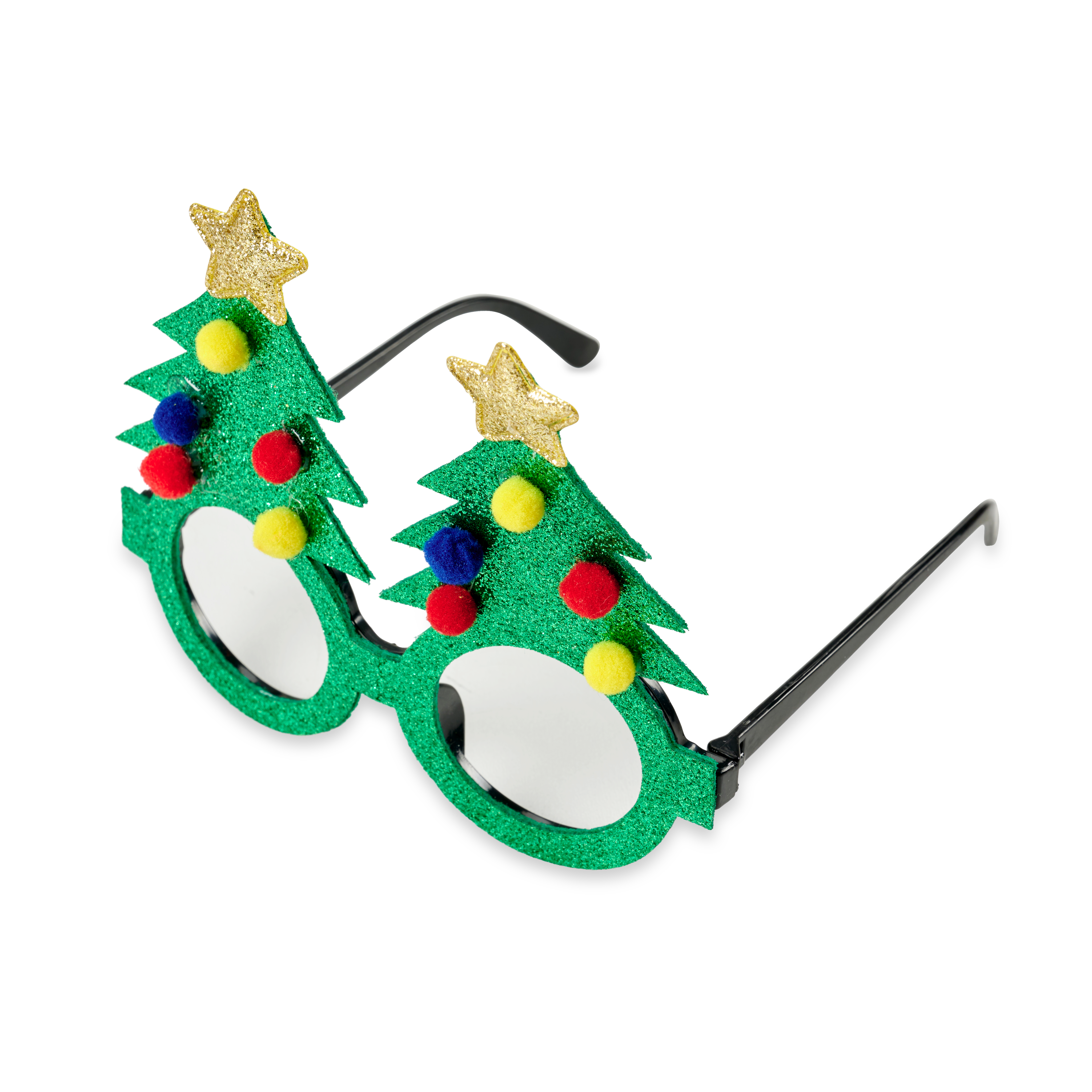 ANTLERS Glitterbril groenB 15 x L 14 cm