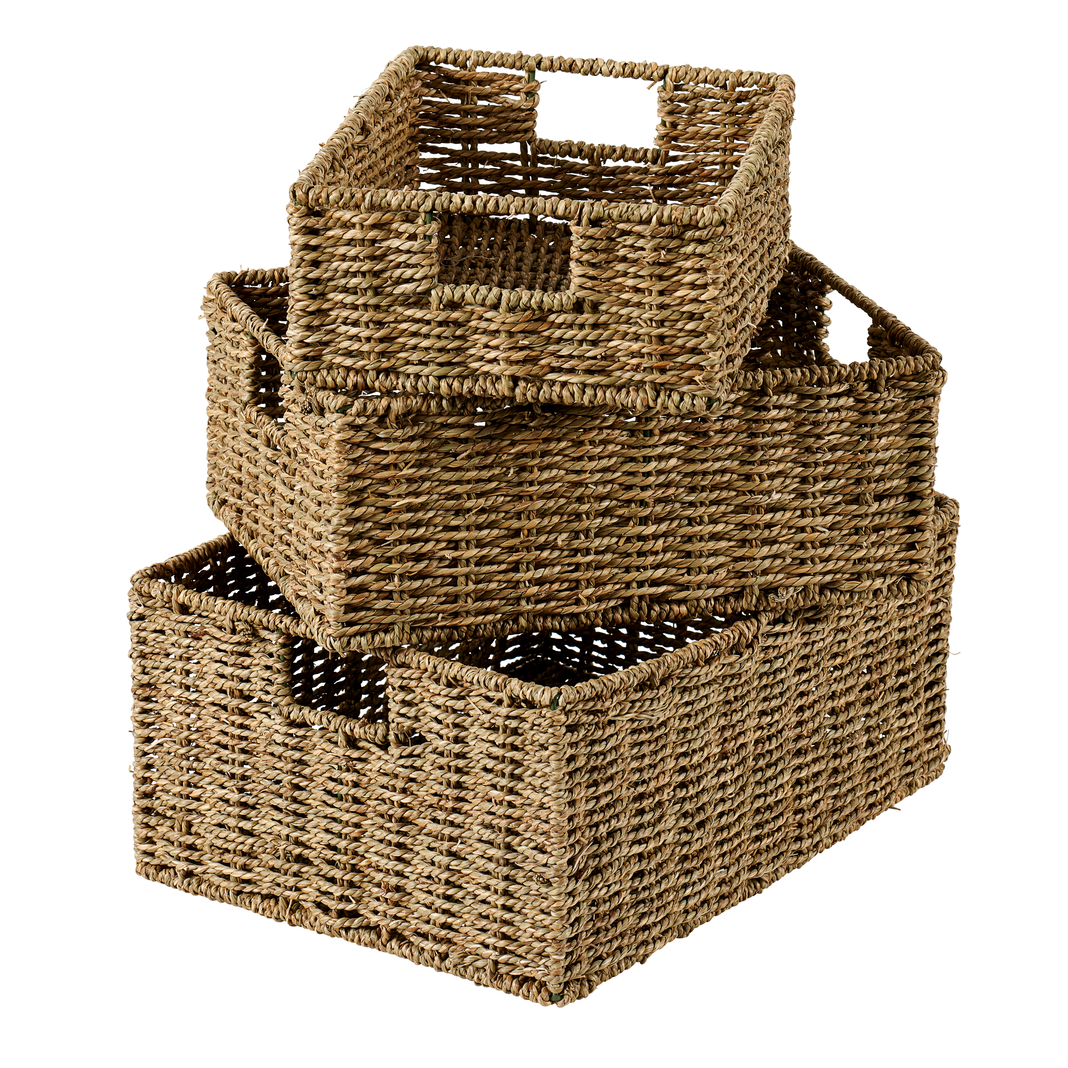 SEAGRASS Lademand naturelH 17 x B 39 x D 29 cm
