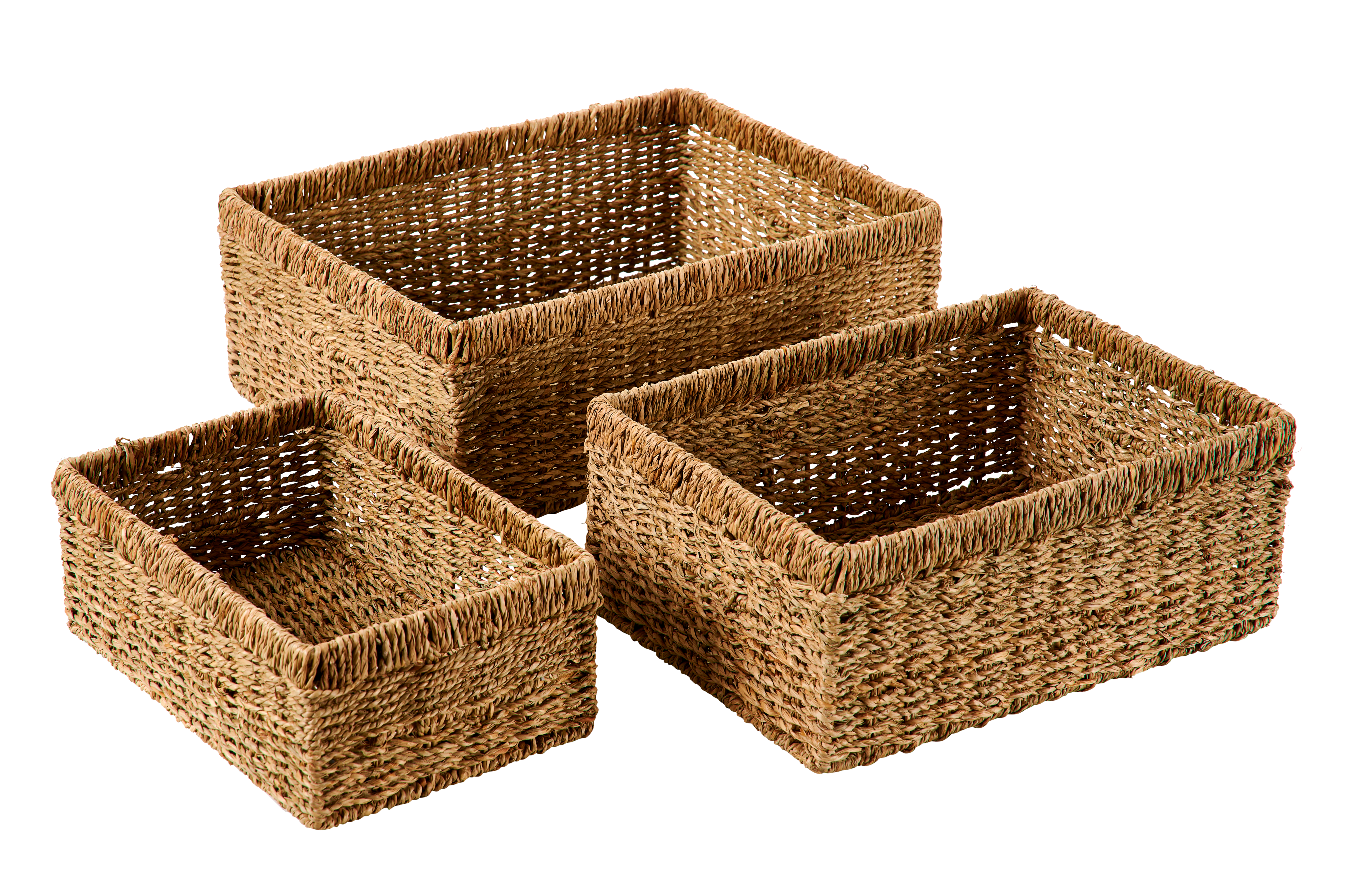 MYKONOS Lademand L naturelH 15 x B 30 x L 39,5 cm - CASA