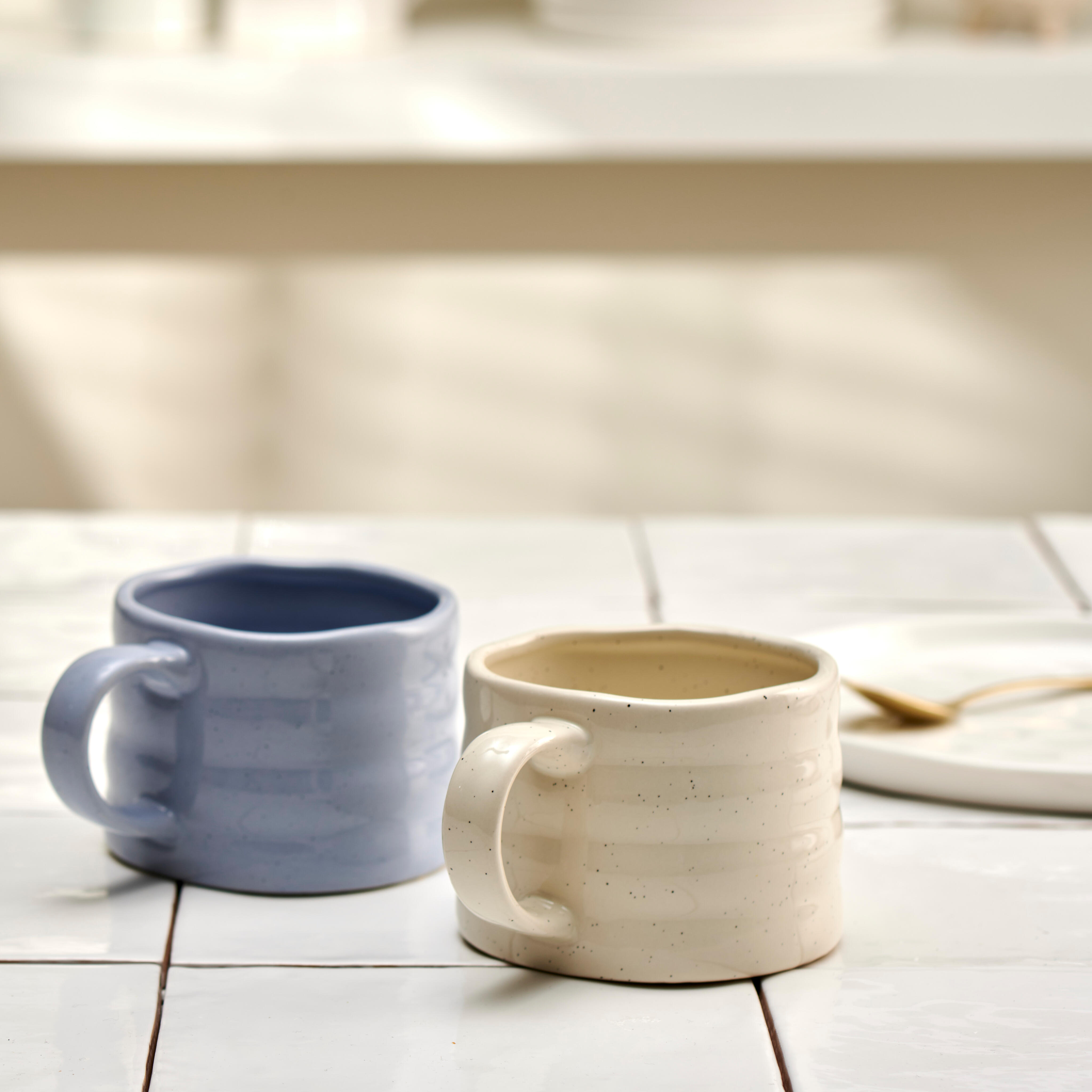 MIMMI Mok 38 CL crème - set van 4 H 7,3 cm - Ø 9,5 cm