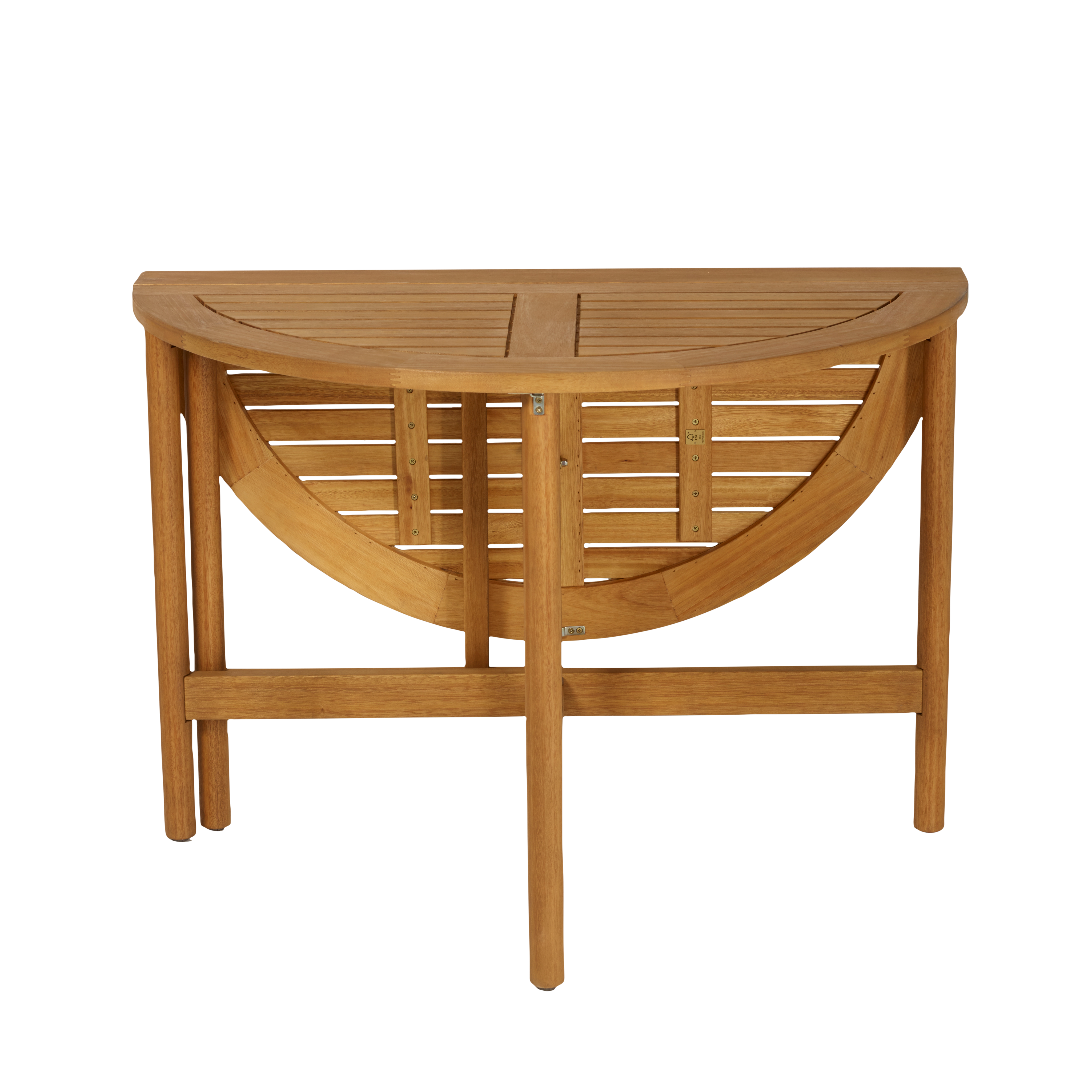 PORTLAND Vouwtafel naturelH 75 cm - Ø 105 cm