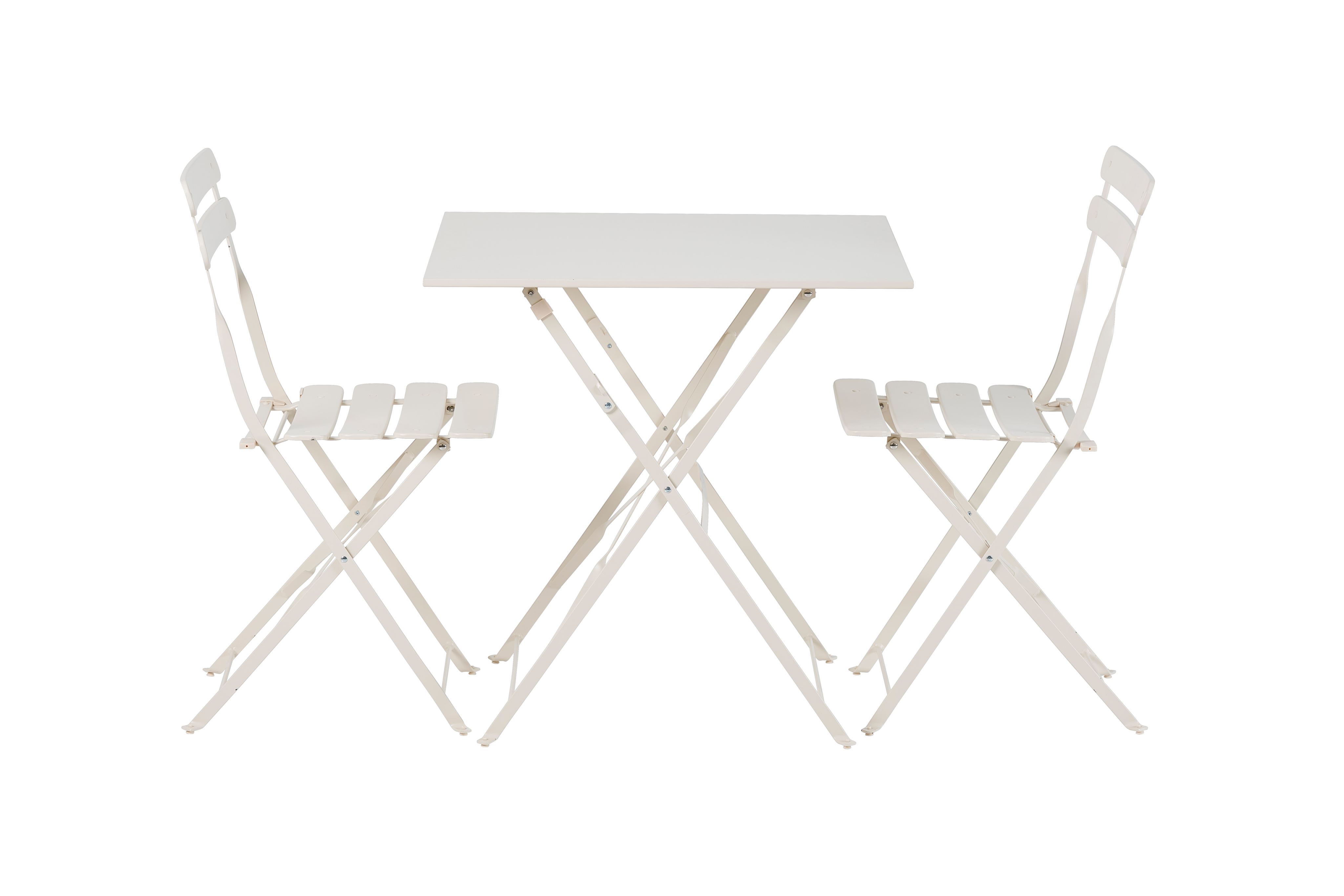 IMPERIAL Vouwtafel vierkant zandH 71 x B 70 x D 70 cm