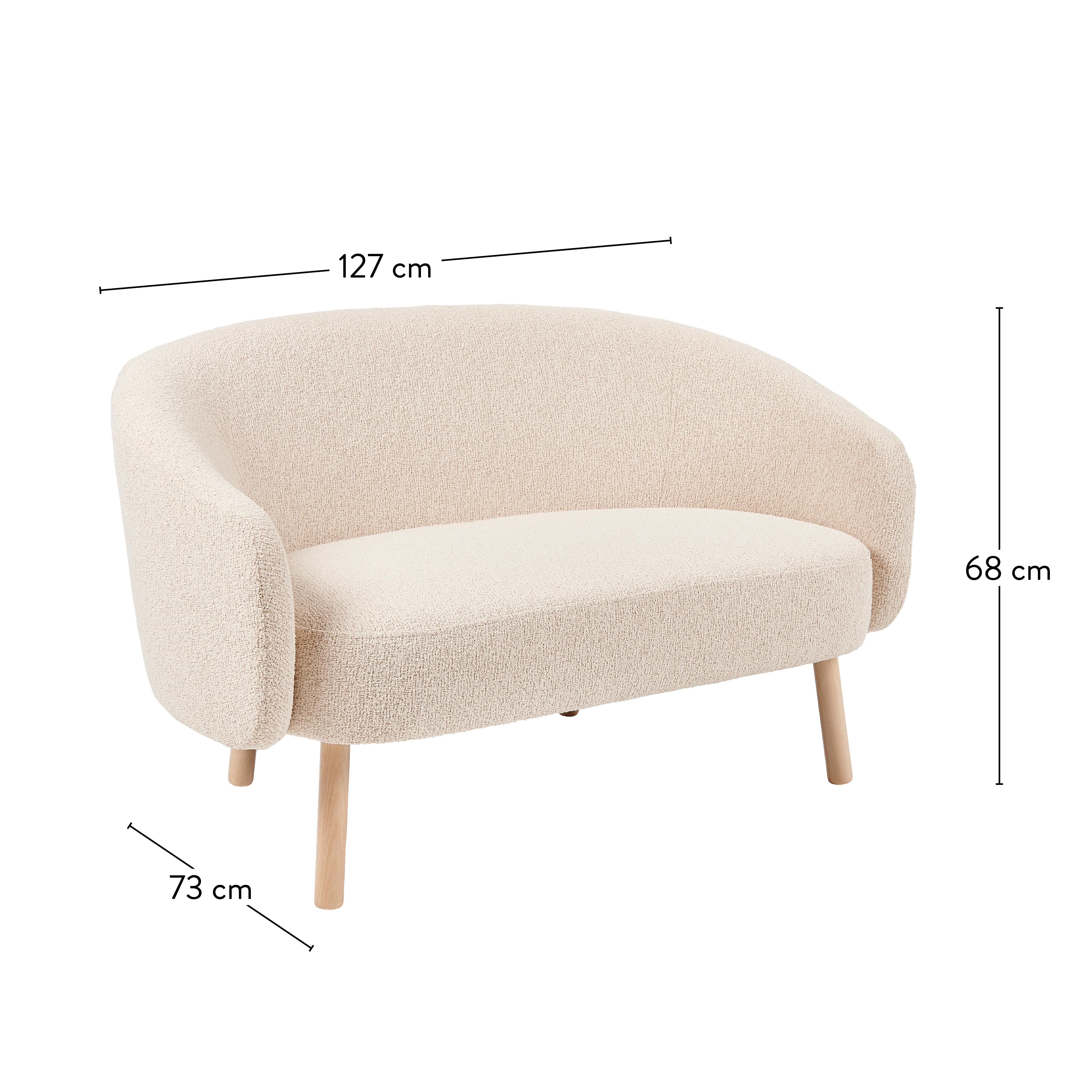 BOLI Sofa zitbreedte: 127 cmH 68 x B 127 x D 73 cm
