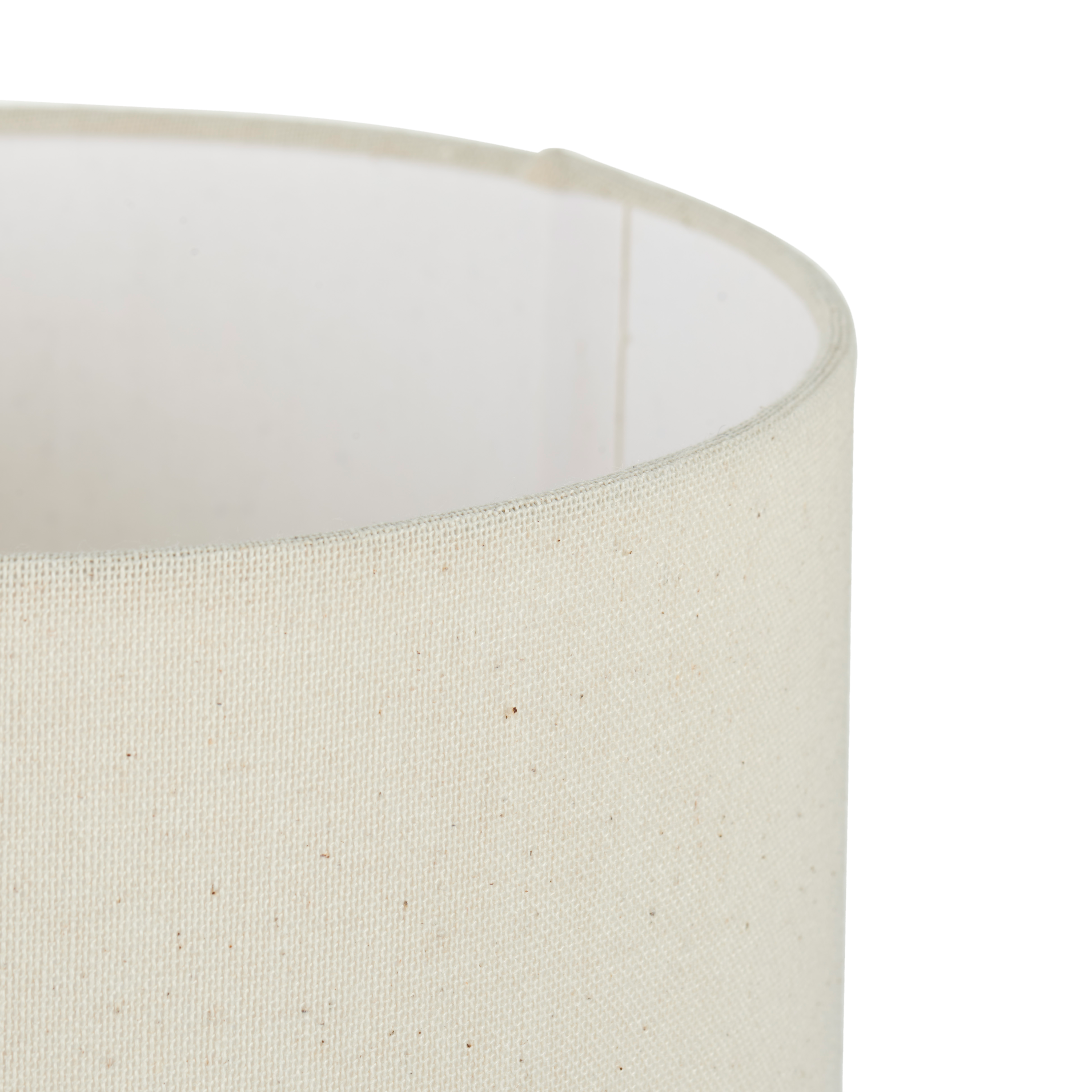 WHITESTONE Tafellamp met kap E27 gebroken witH 50 cm - Ø 20 cm