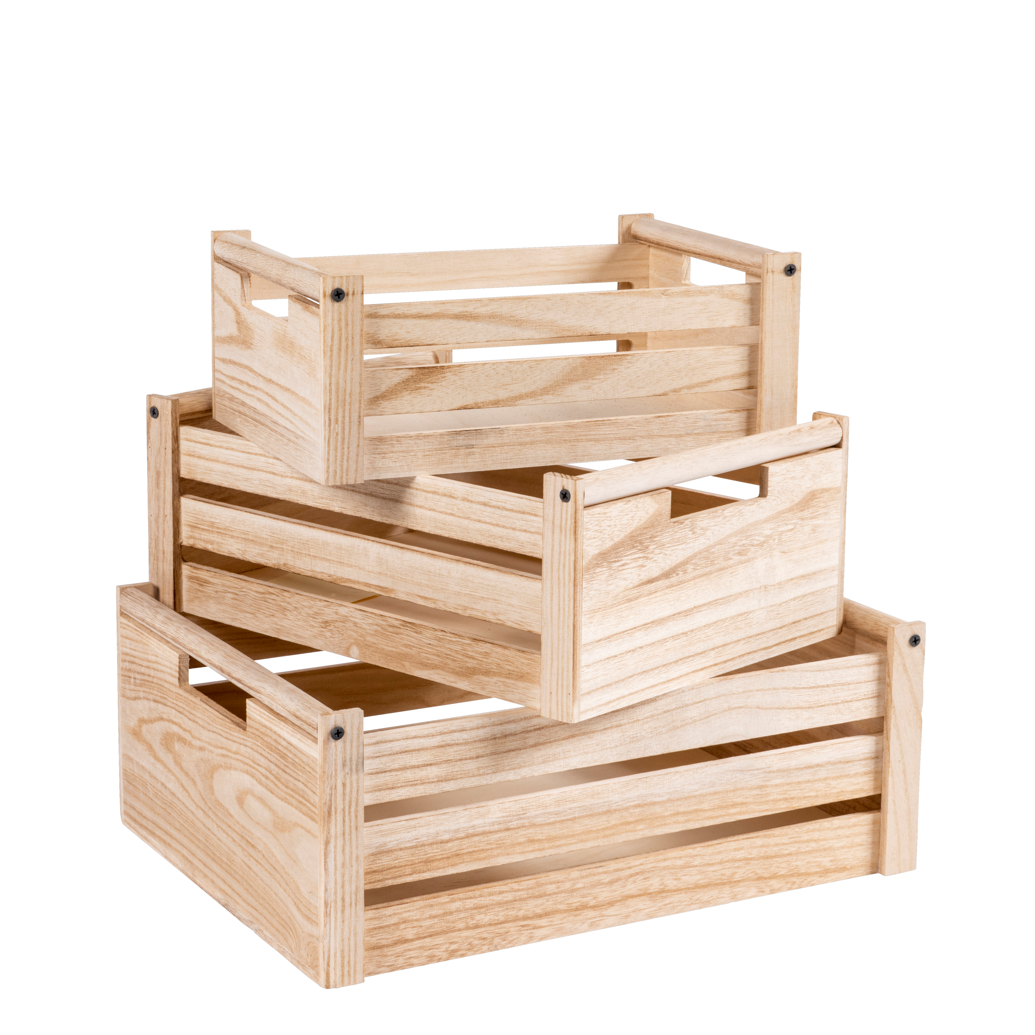 FARMER Kratje L naturelH 16 x B 41 x D 31 cm - CASA