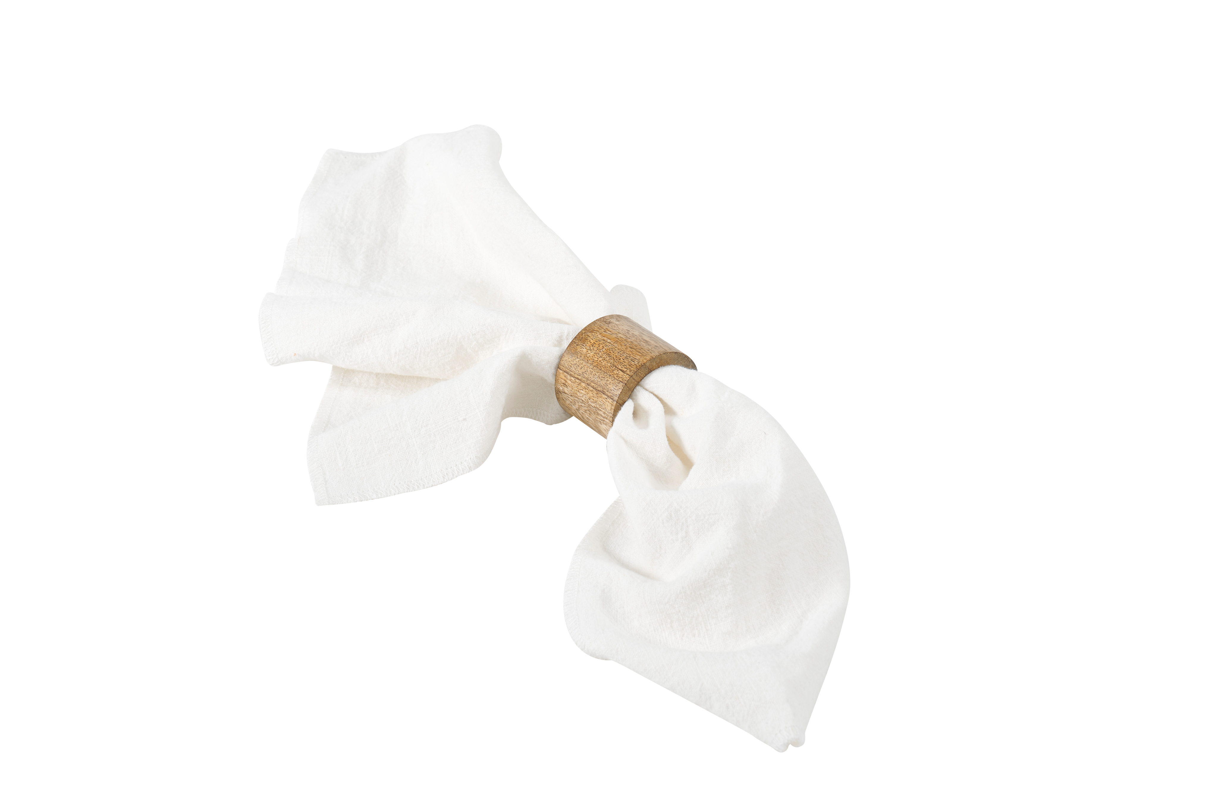 PURE LUXURY Servetring bruinH 4 x B 5 x D 5 cm