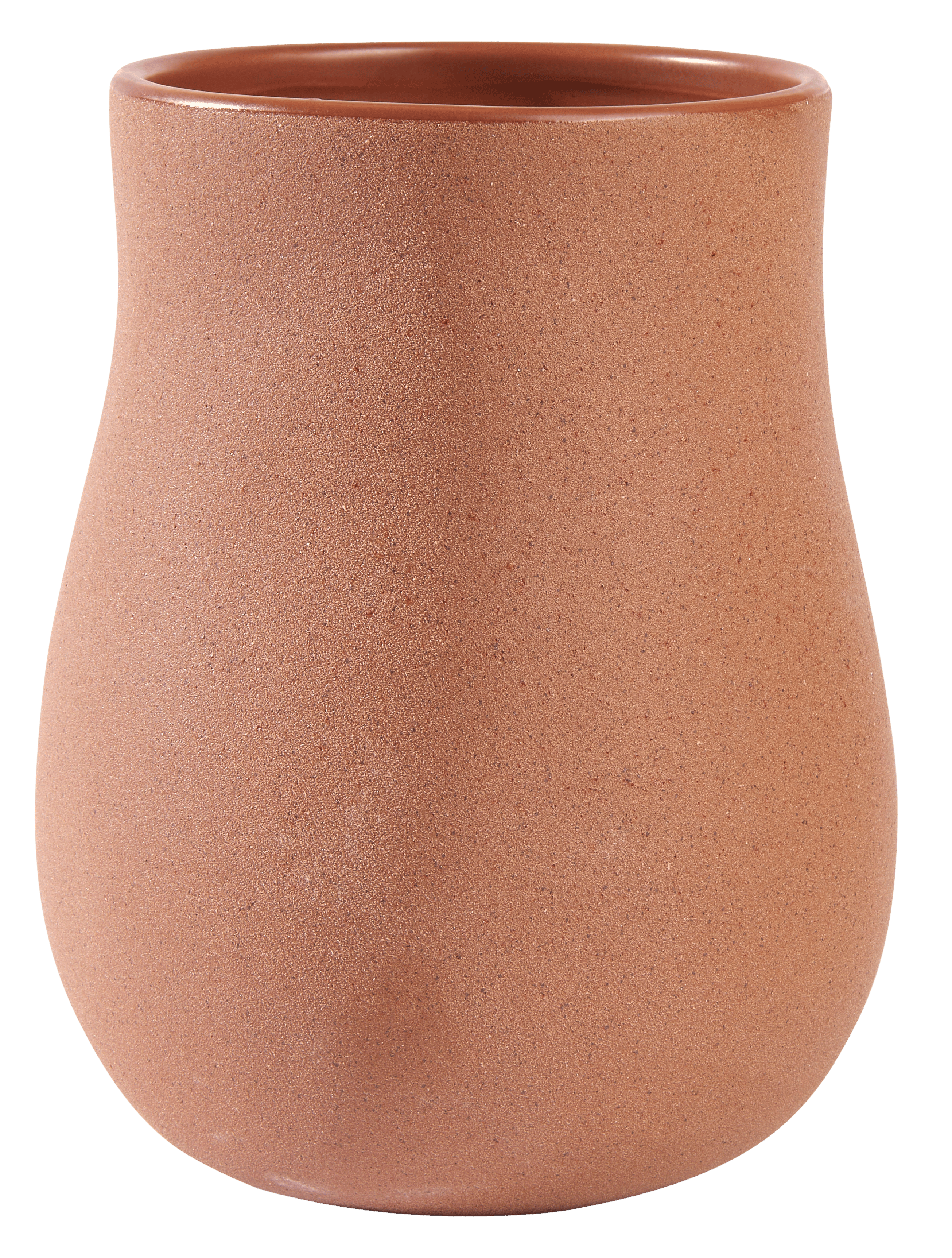 INTERO Bloempot lichtroodH 18 cm - Ø 14 cm