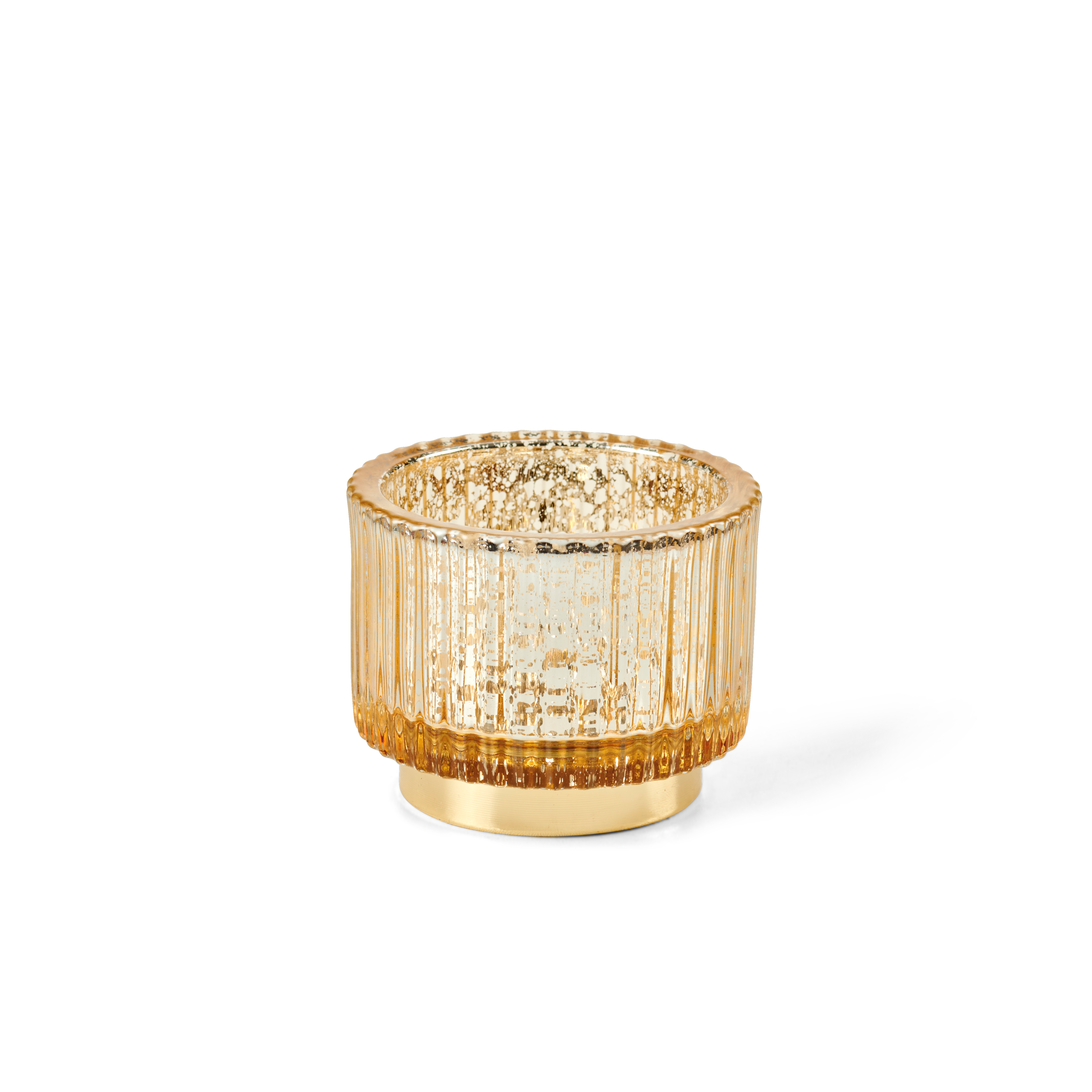DUBAI Theelichthouder goudH 7,5 cm - Ø 9 cm