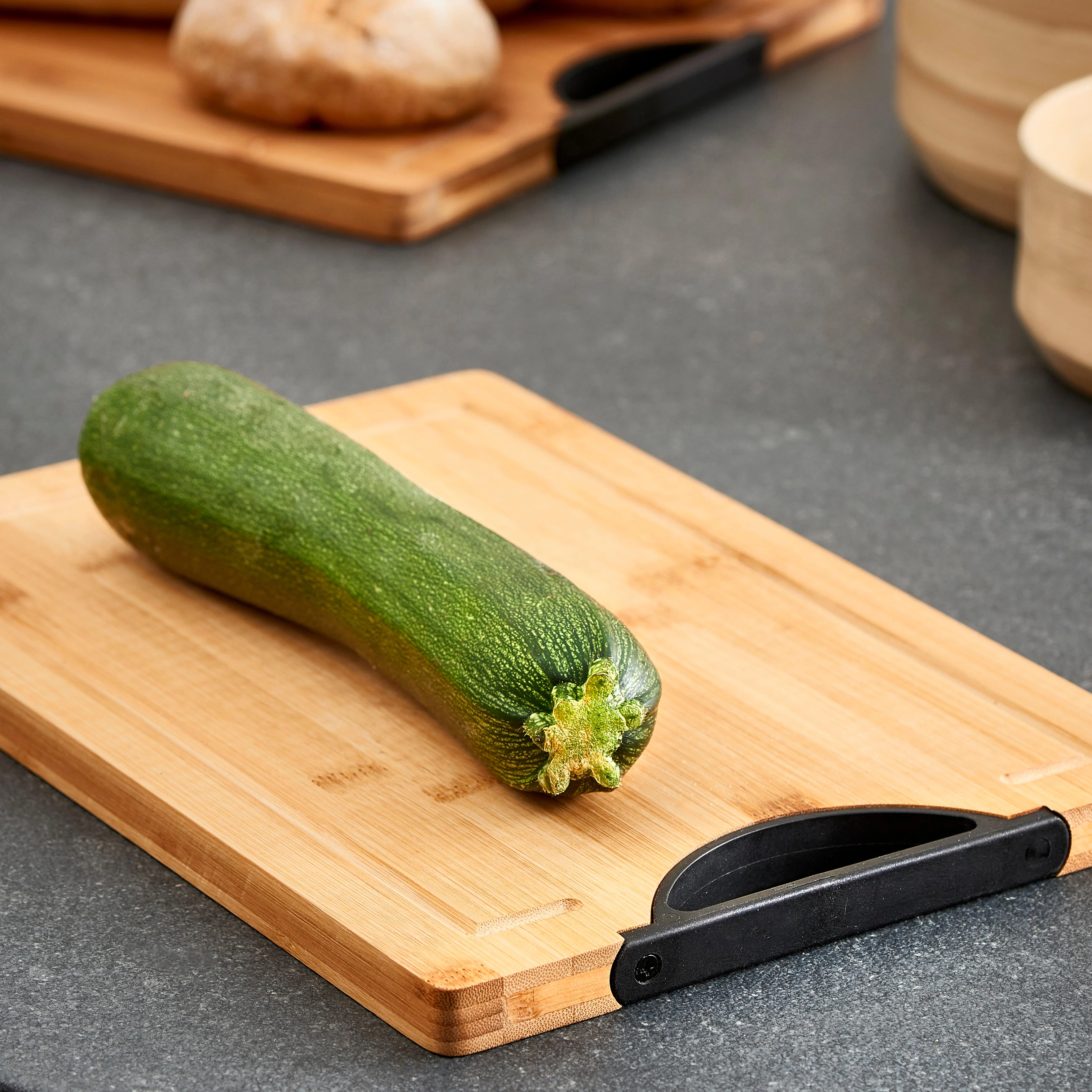 CASA BAMBOO Snijplank M naturelH 1,8 x B 33 x D 23 cm - CASA