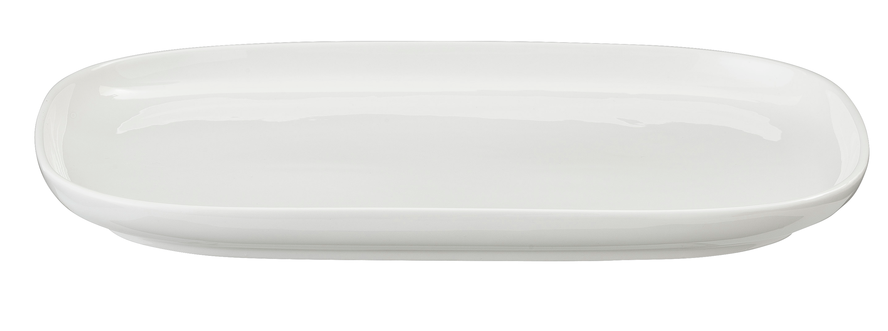 MOON Bord wit - set van 4 B 20 x L 30 cm
