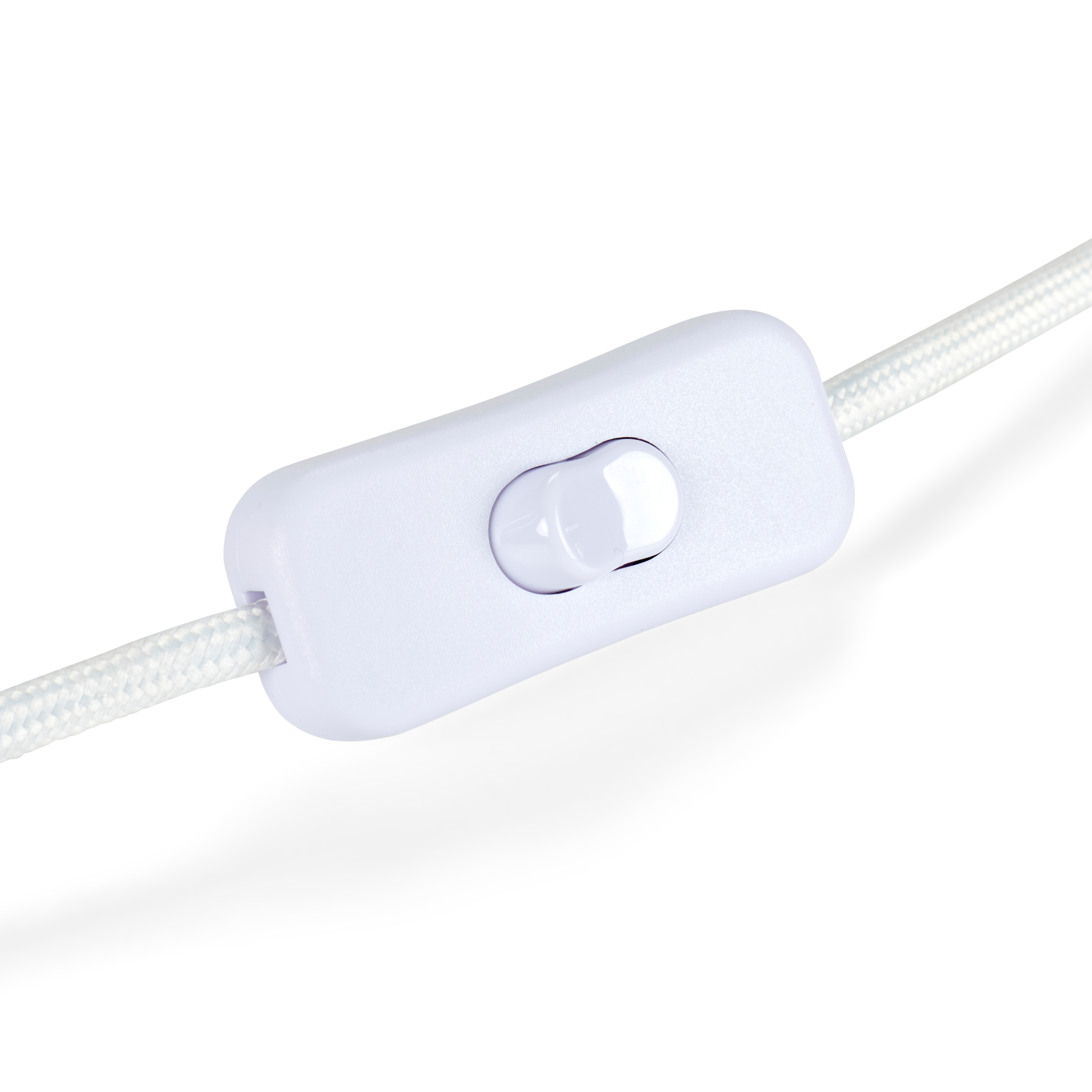WHITESTONE Tafellamp met kap E27 gebroken witH 50 cm - Ø 20 cm