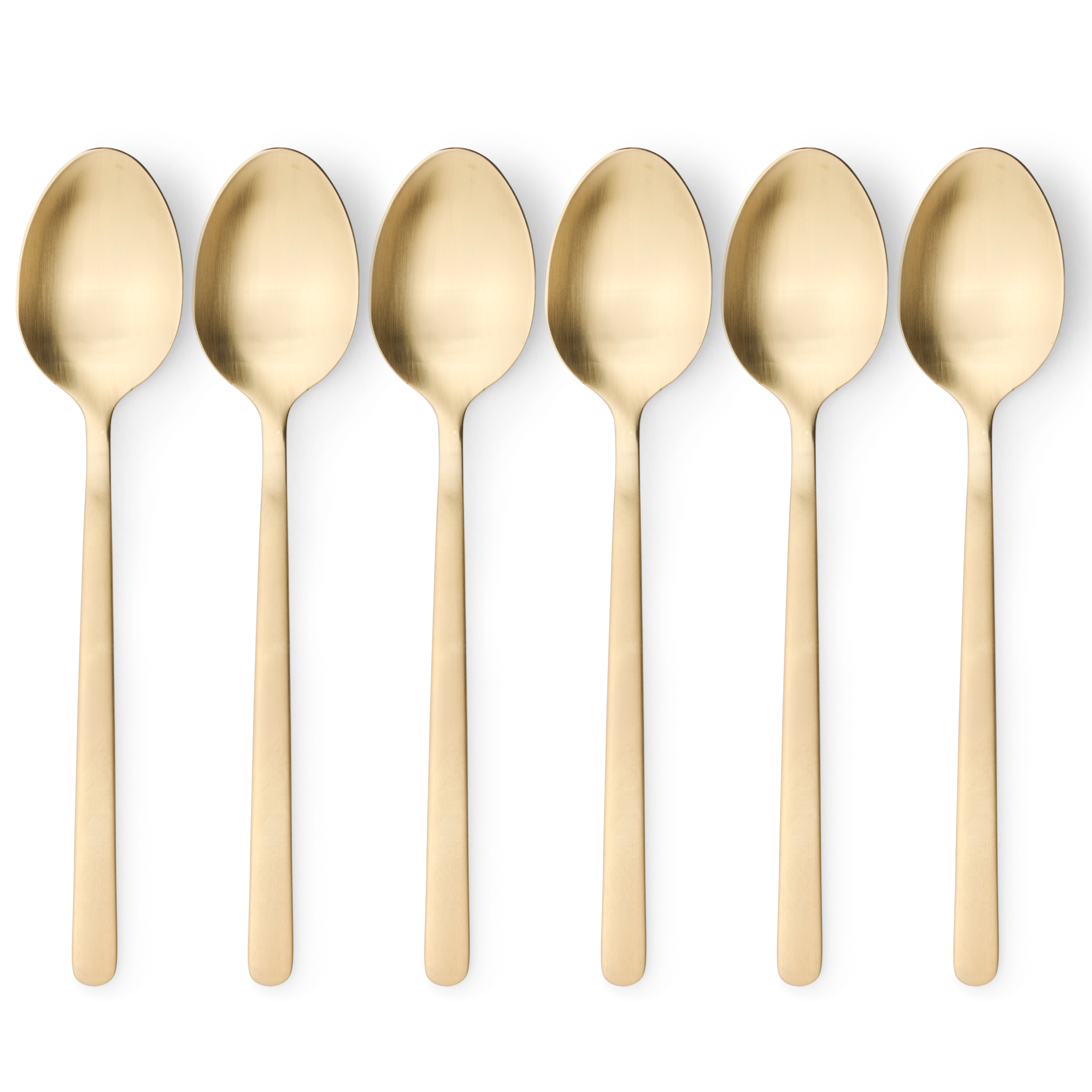 OLIVIA Lepel set van 6 goudL 20,4 cm