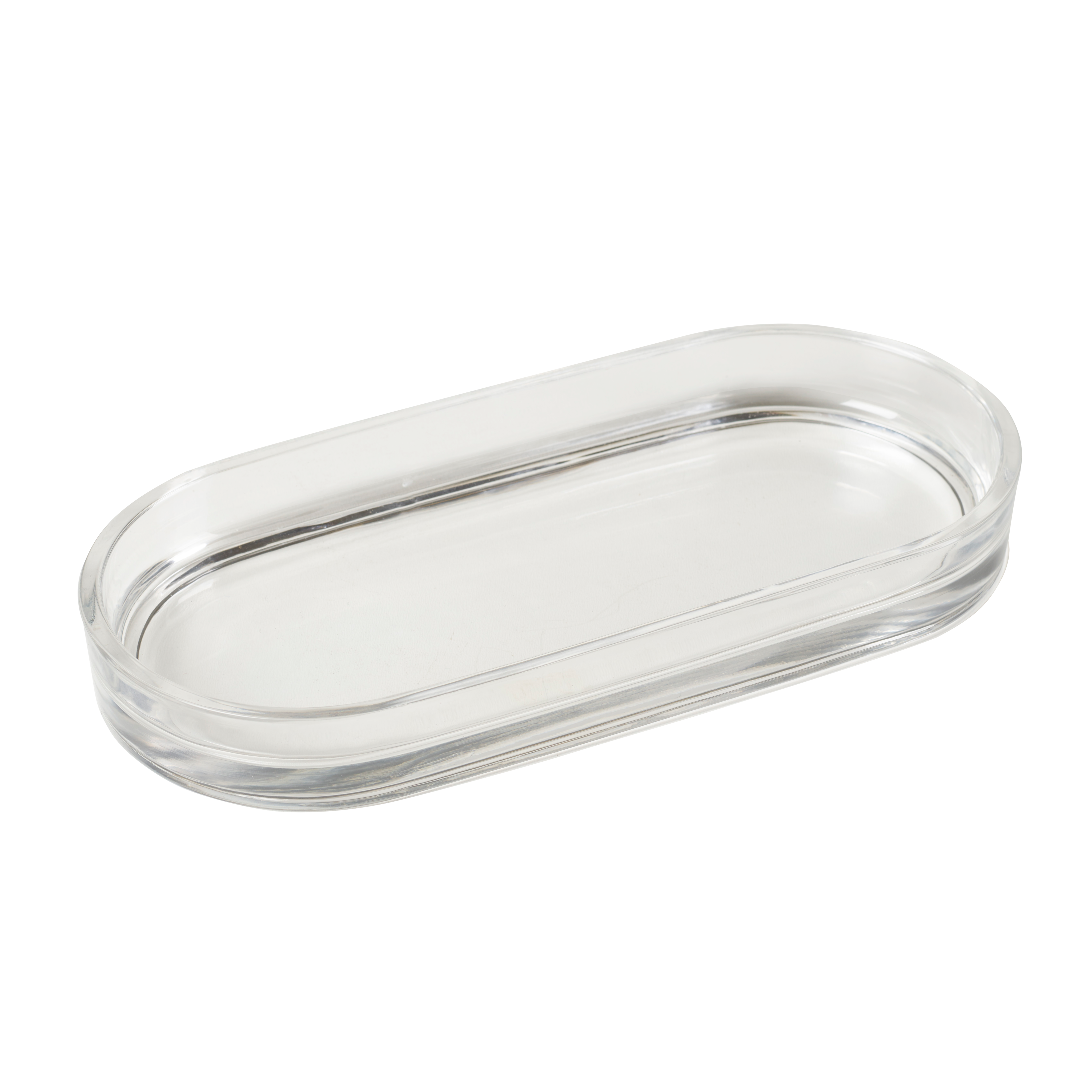 TOKIO Schaal transparantH 3 x B 25 x D 10,5 cm