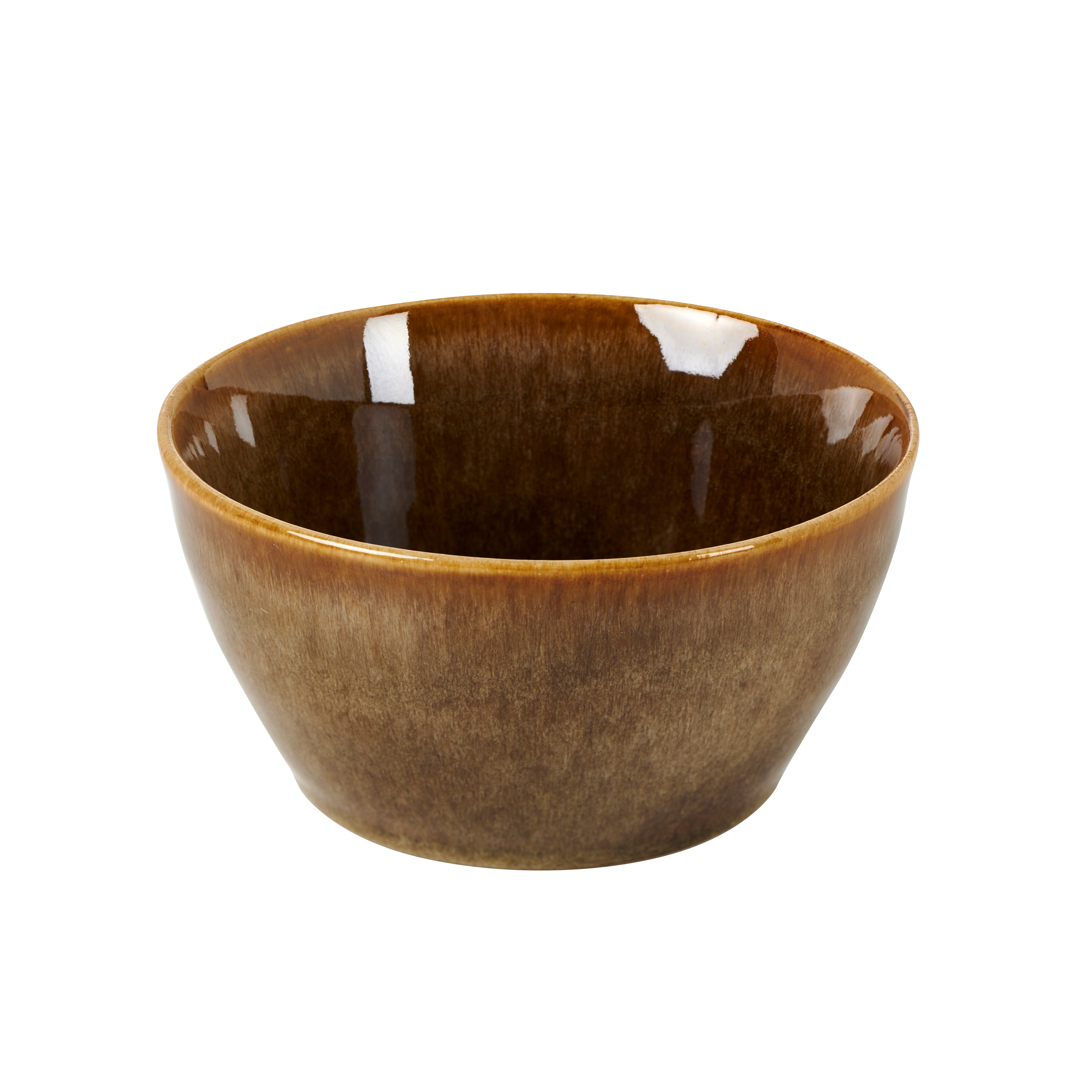 COZY Bowl 38 CL bruin - set van 4 H 6,1 cm - Ø 12 cm