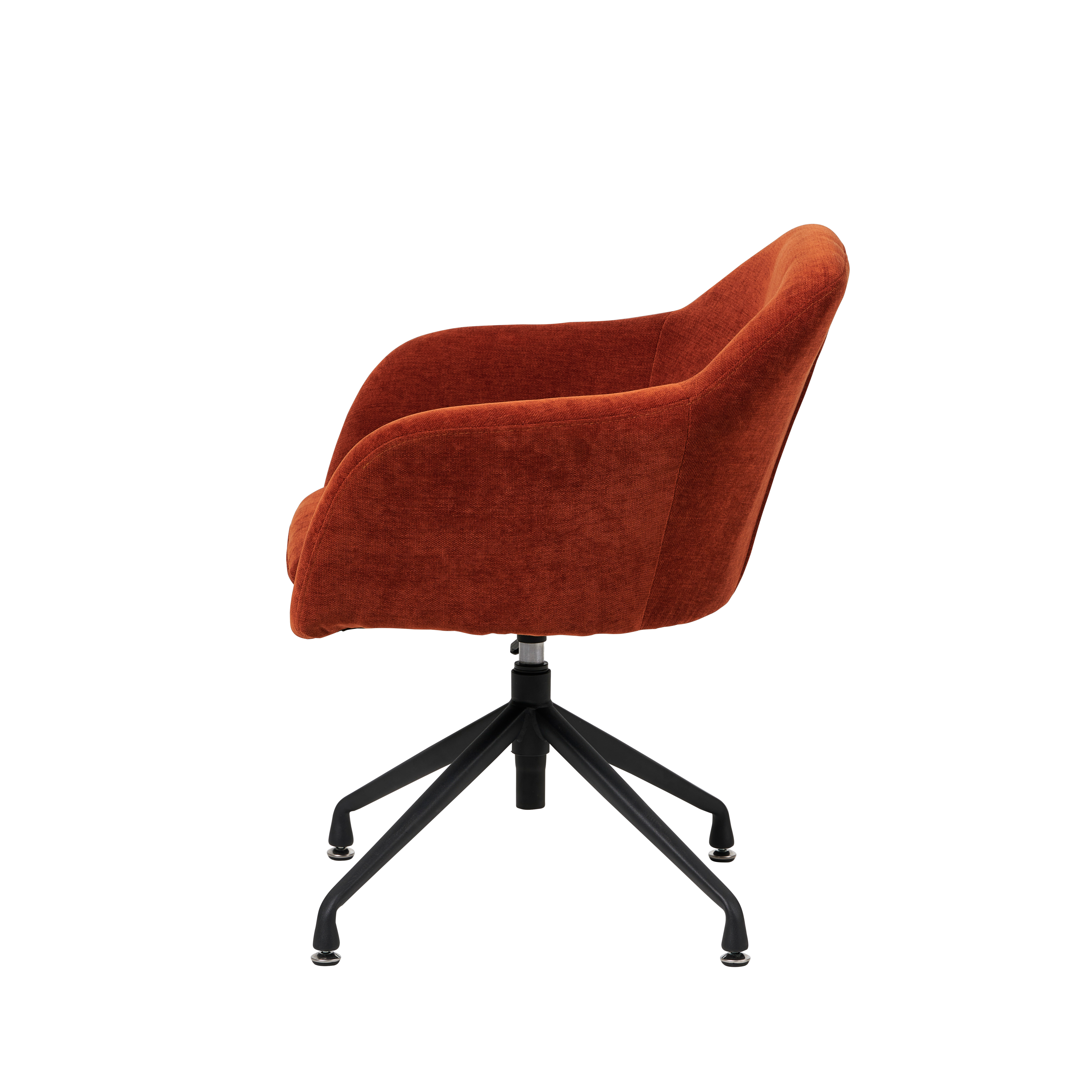 TORA Bureaustoel roodH 83 x B 62 x D 64 cm