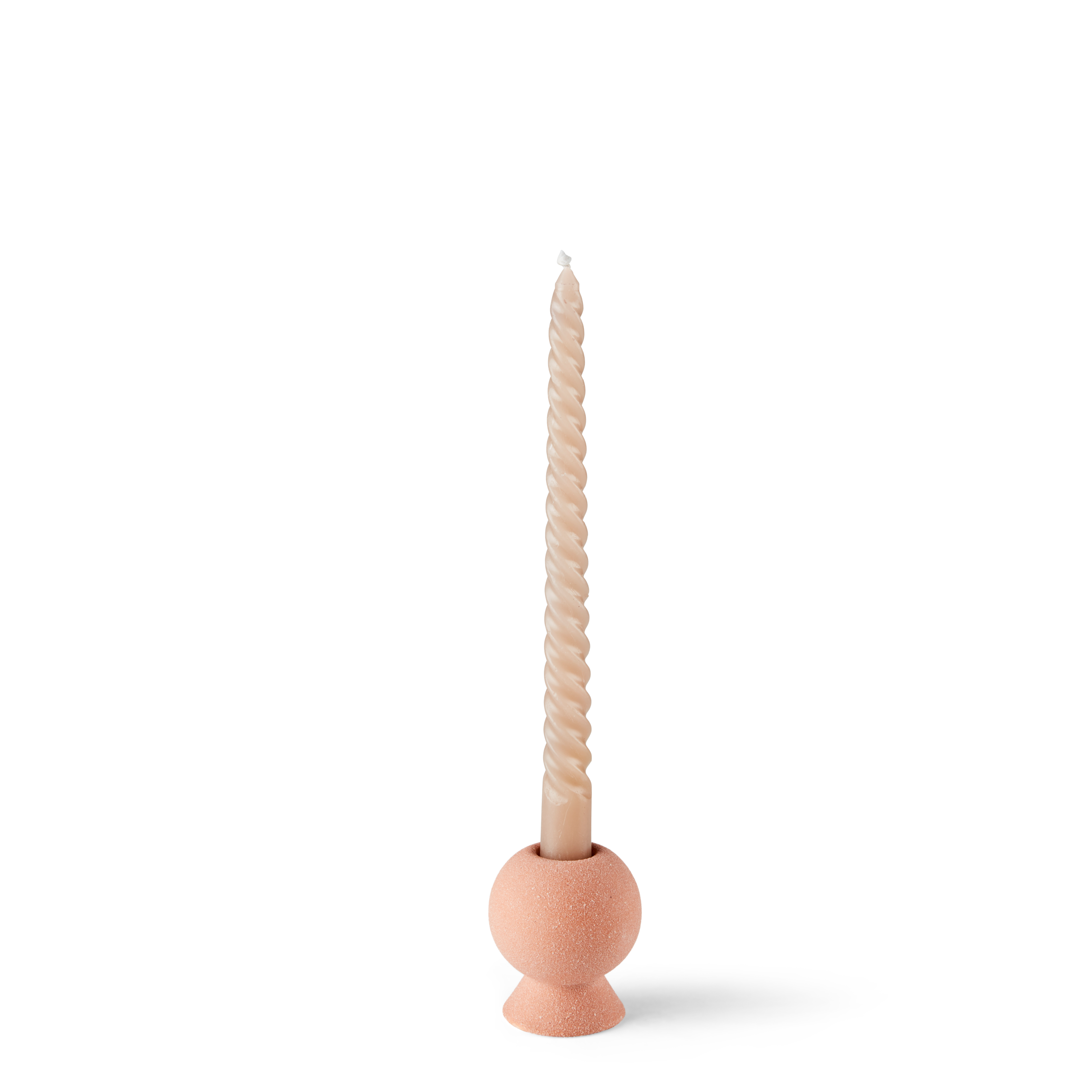 BOULES Kandelaar terracottaH 6,8 cm - Ø 6 cm