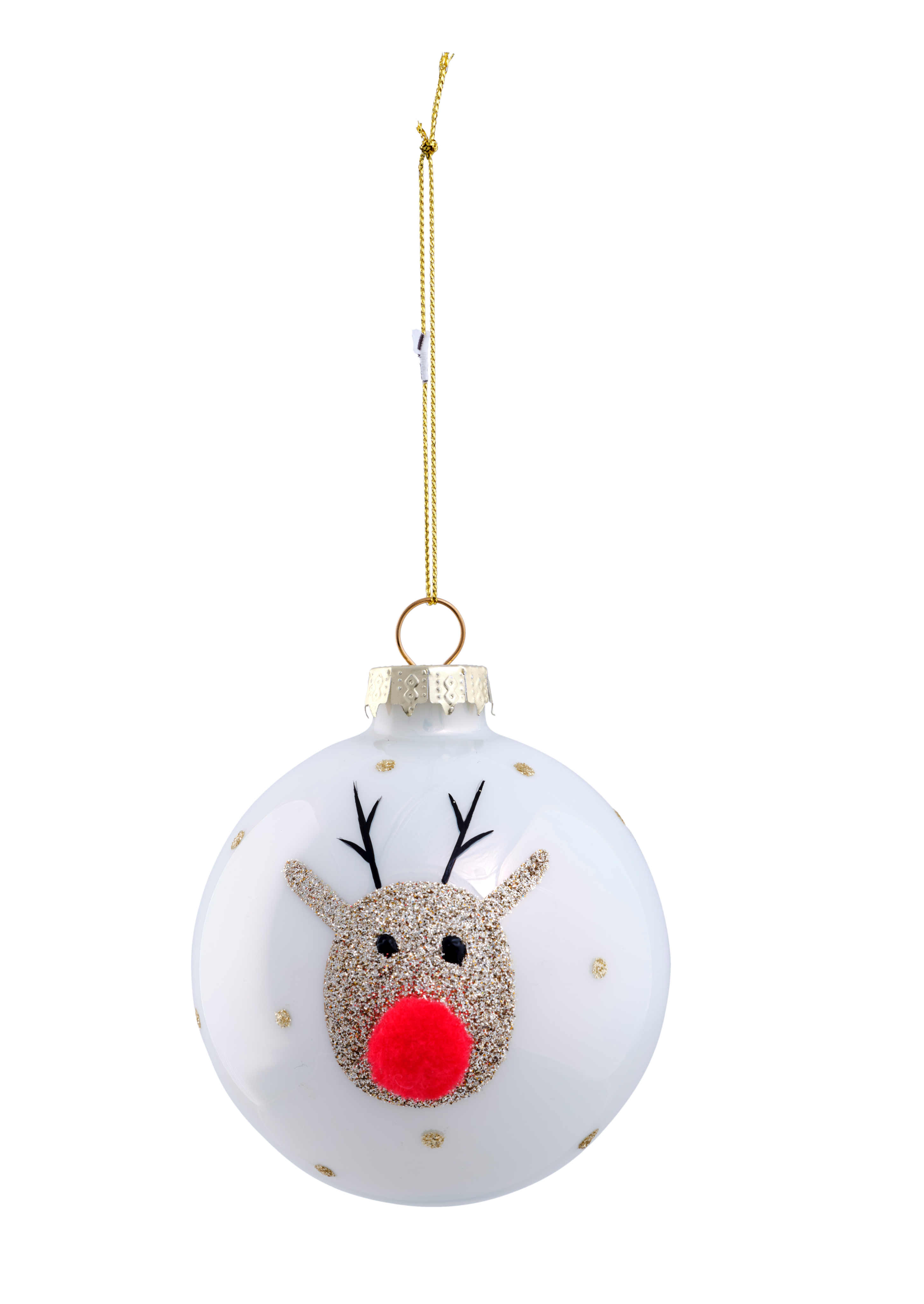 RUDO Kerstbal witØ 8 cm