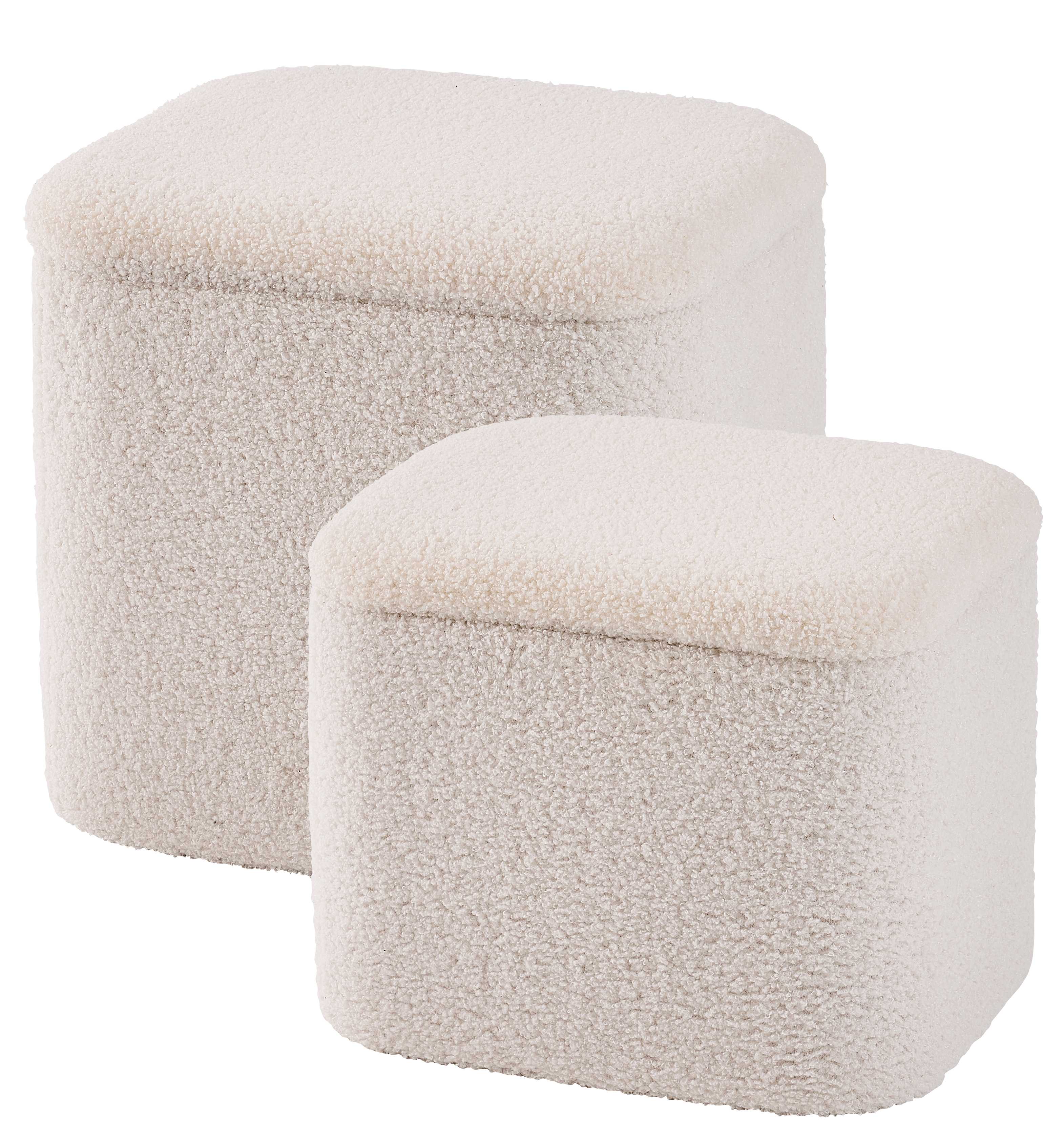 LIAM Poef opbergfunctie witH 37 x B 35 x L 41 cm - CASA