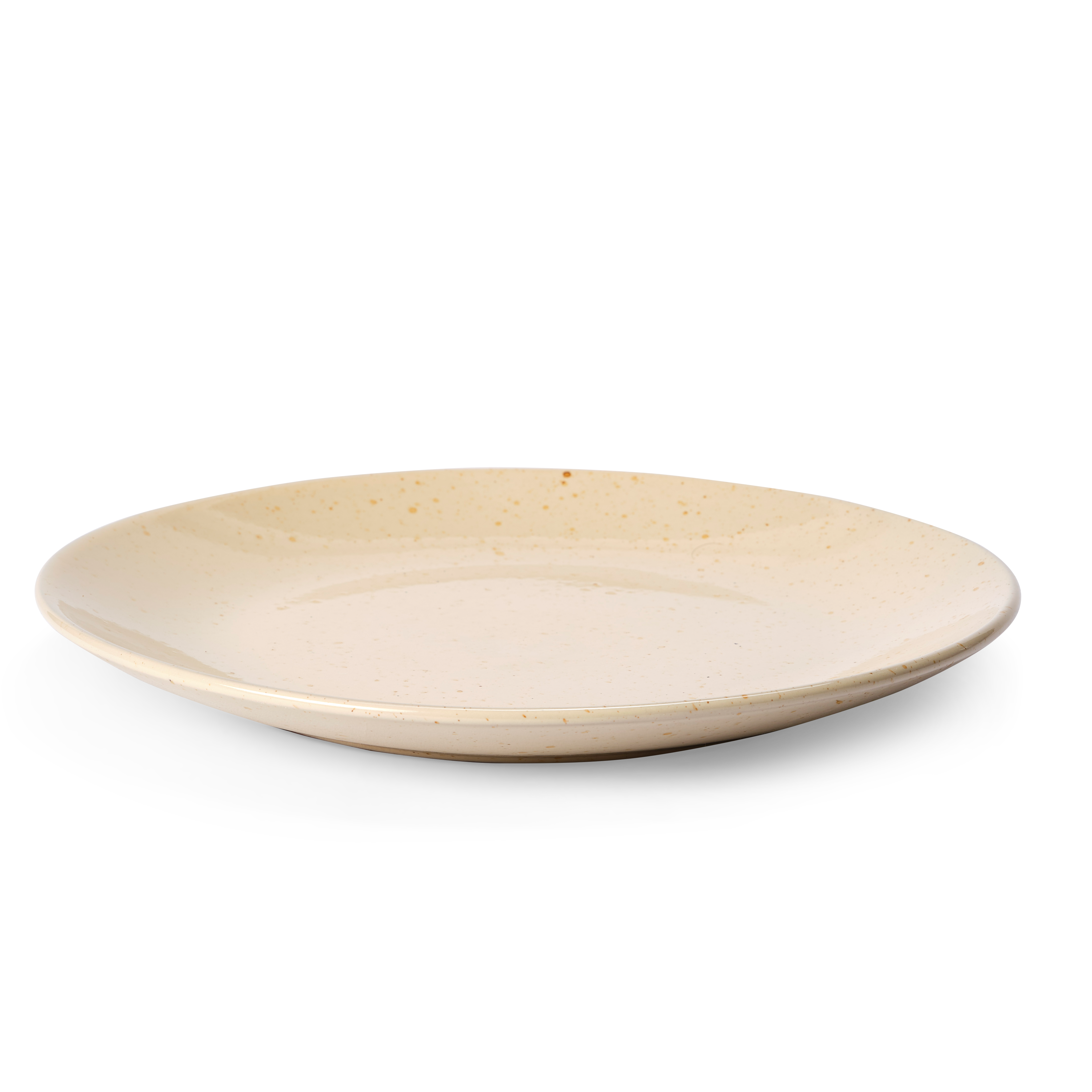 TERRA Bord beige - set van 4 Ø 27 cm