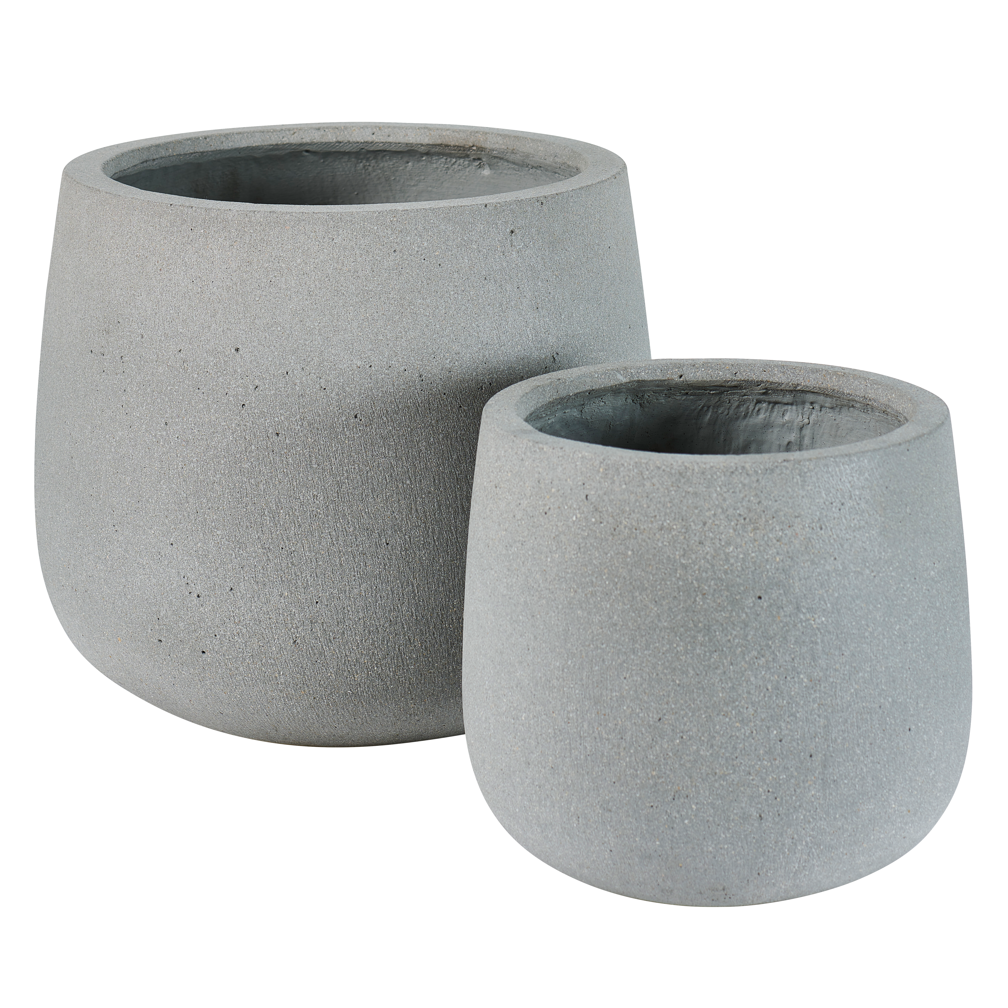 COMO Tuinpot grijsH 26 cm - Ø 29 cm