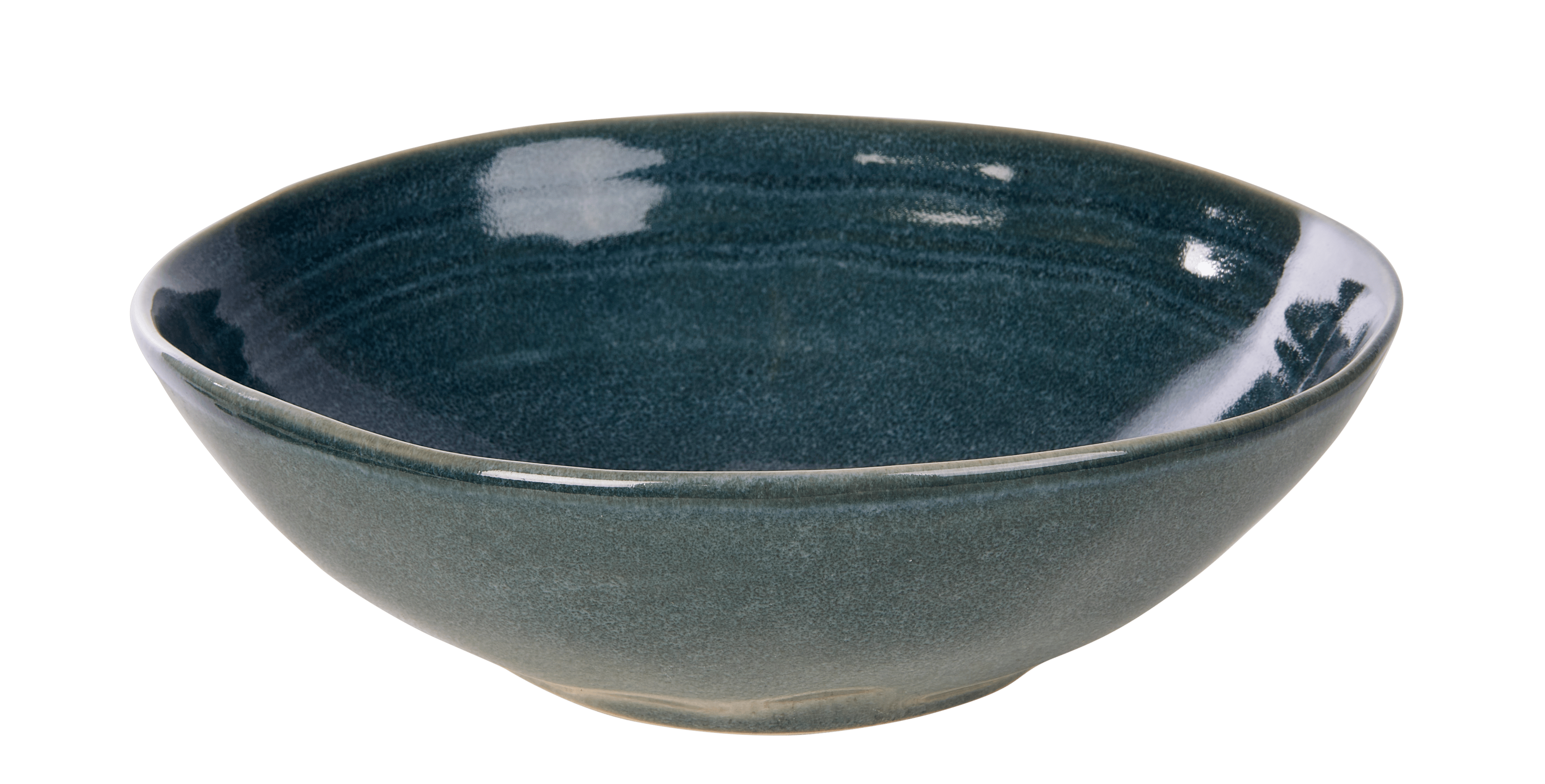 EARTH CLOUD Diep bord blauwH 6,4 cm - Ø 20 cm