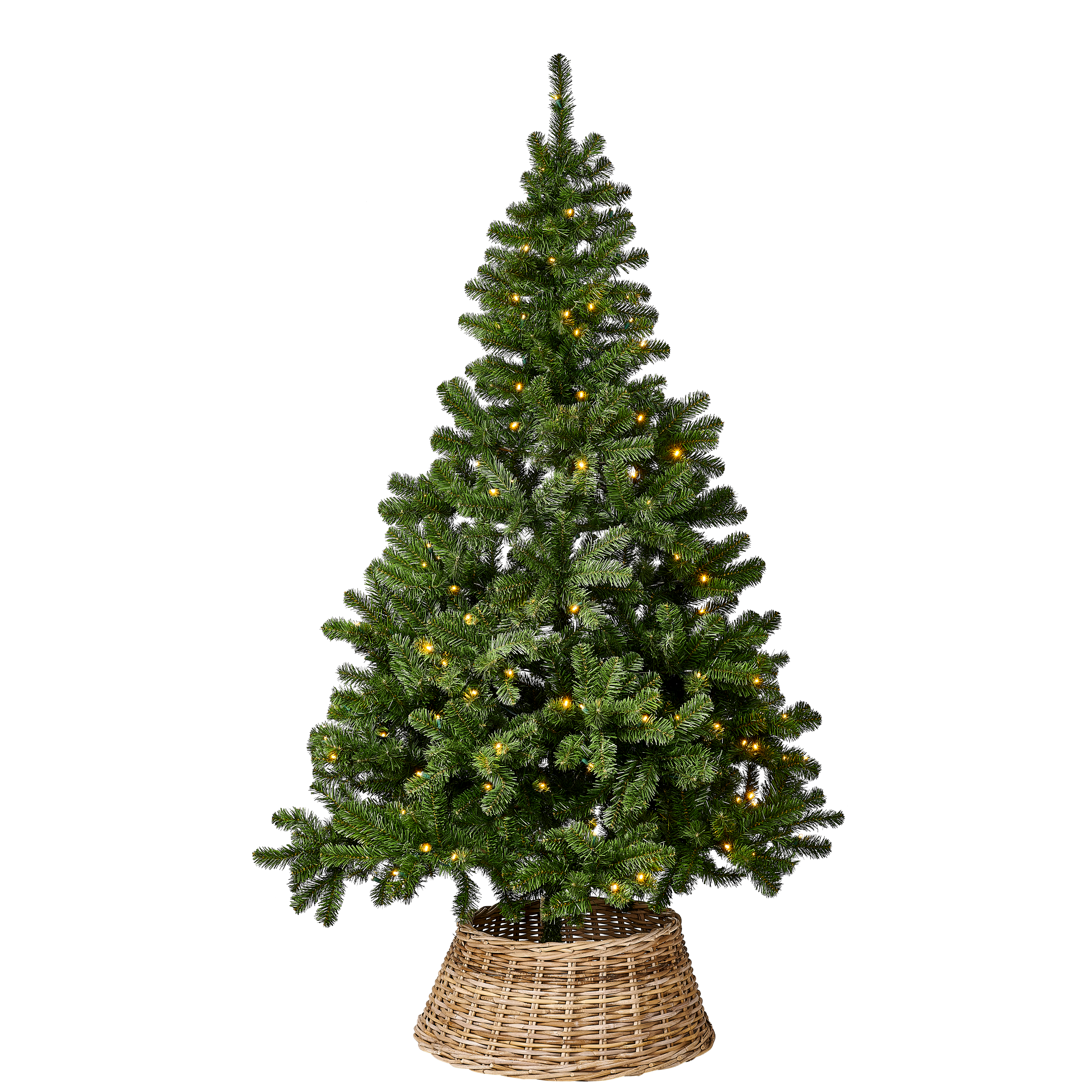 LUMINO Kerstboom met led groenH 215 cm - Ø 127 cm