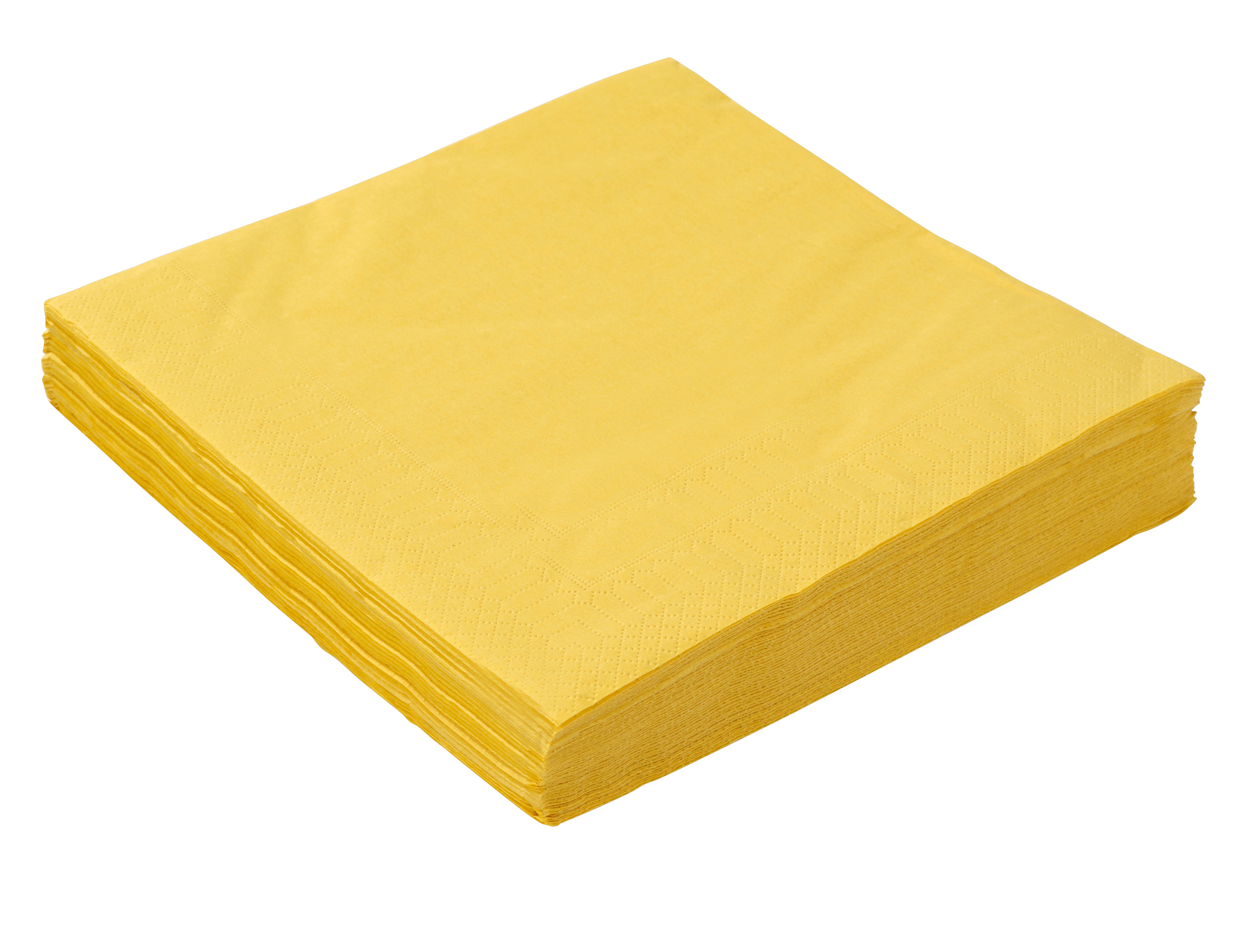 UNI Set van 20 servetten okerB 40 x L 40 cm