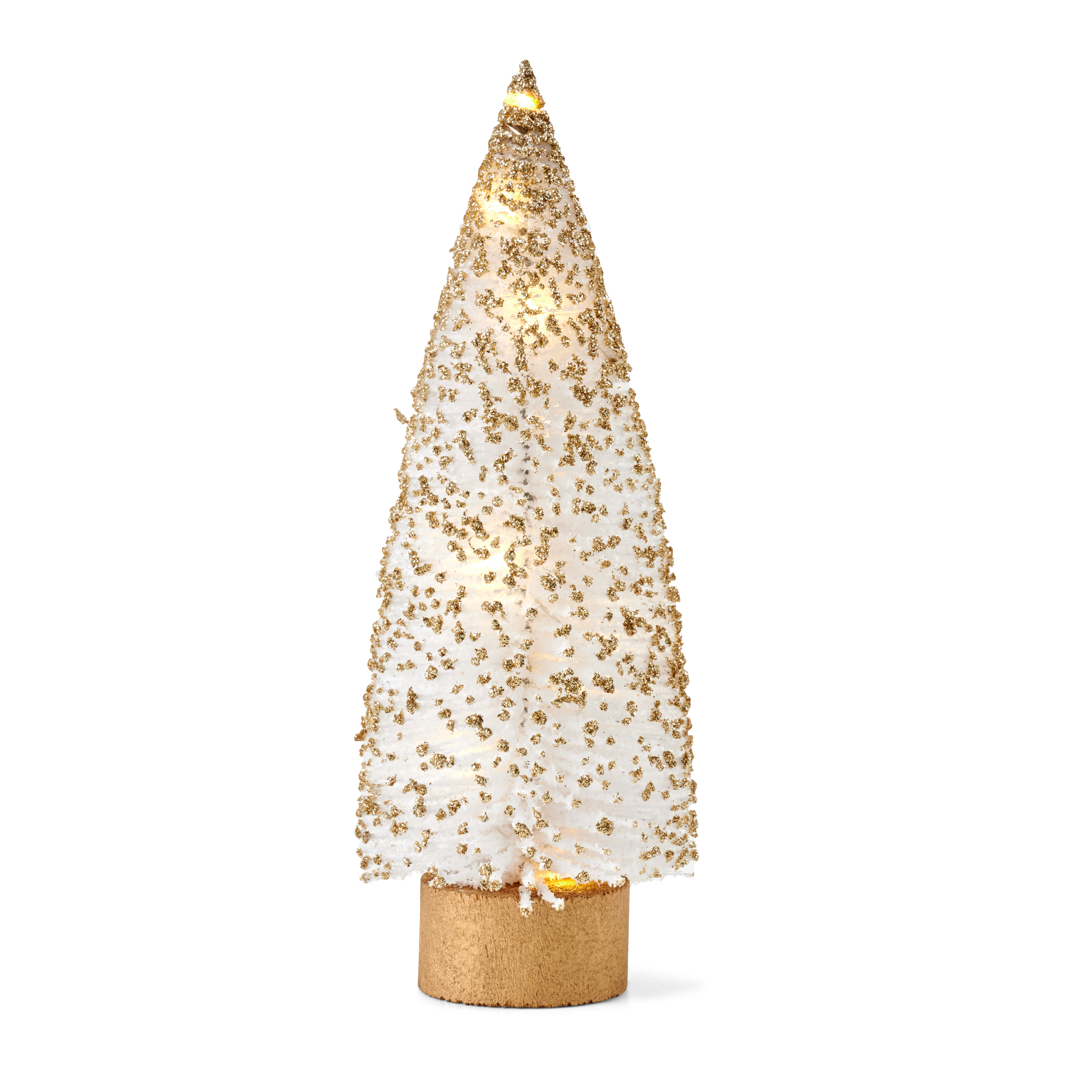 SHINE Led decoboom goudH 21,5 cm - Ø 8 cm