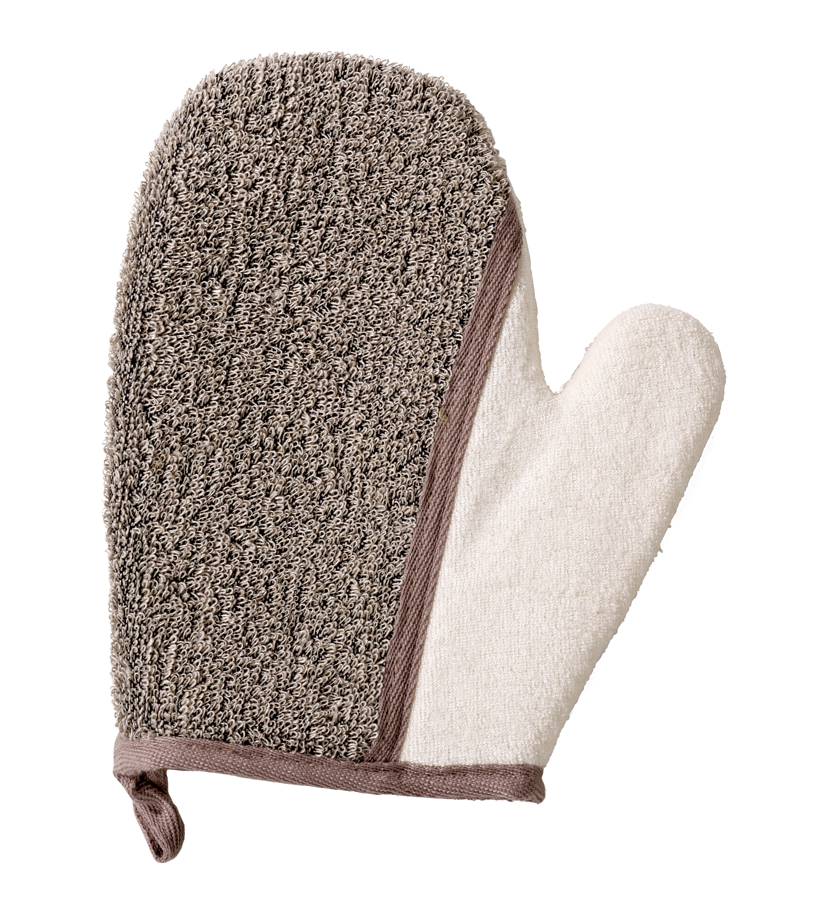 NATURAL LIFE Scrubhandschoen naturelB 17,5 x L 21 cm