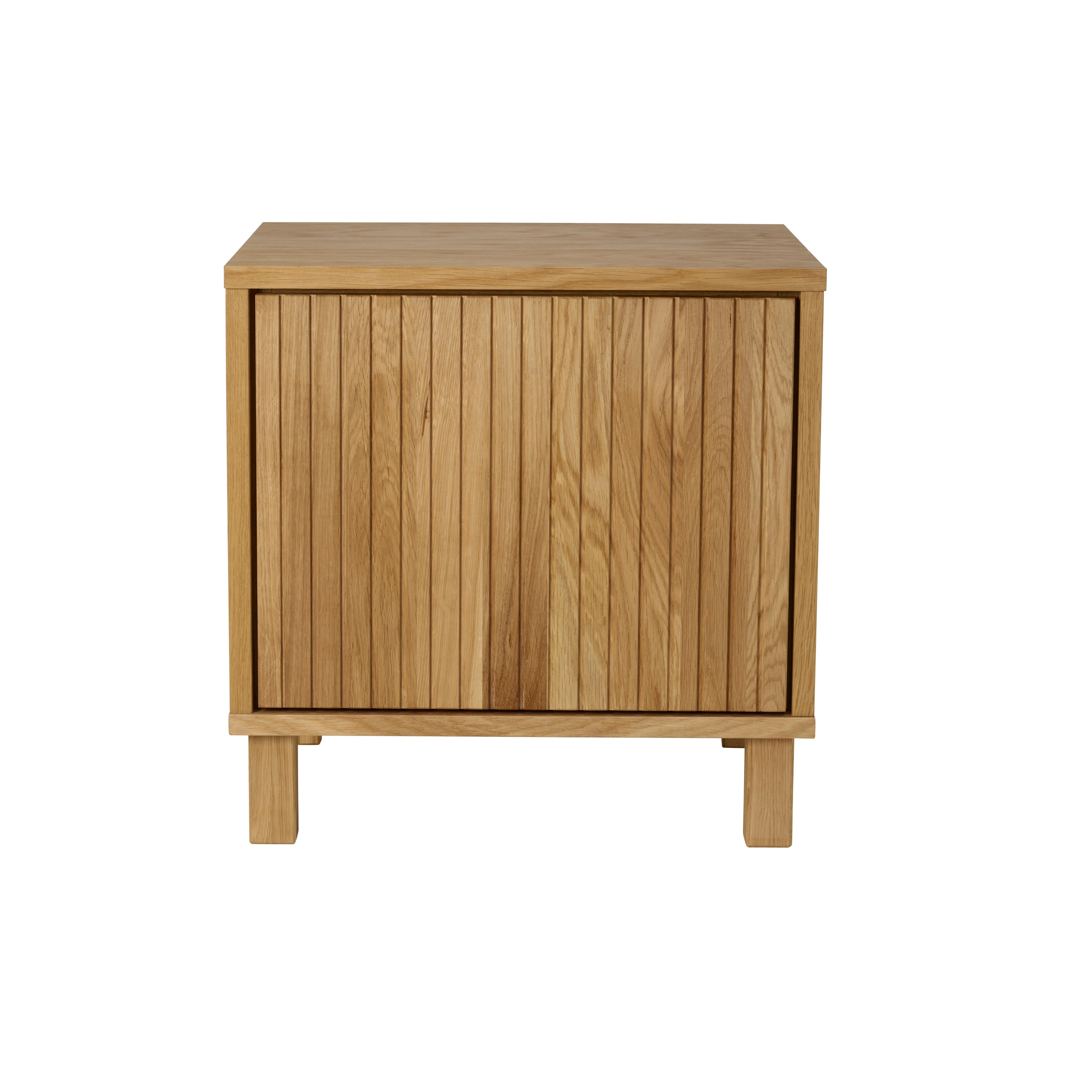 FRASER Nachtkast naturelH 35 x B 50 x D 50 cm
