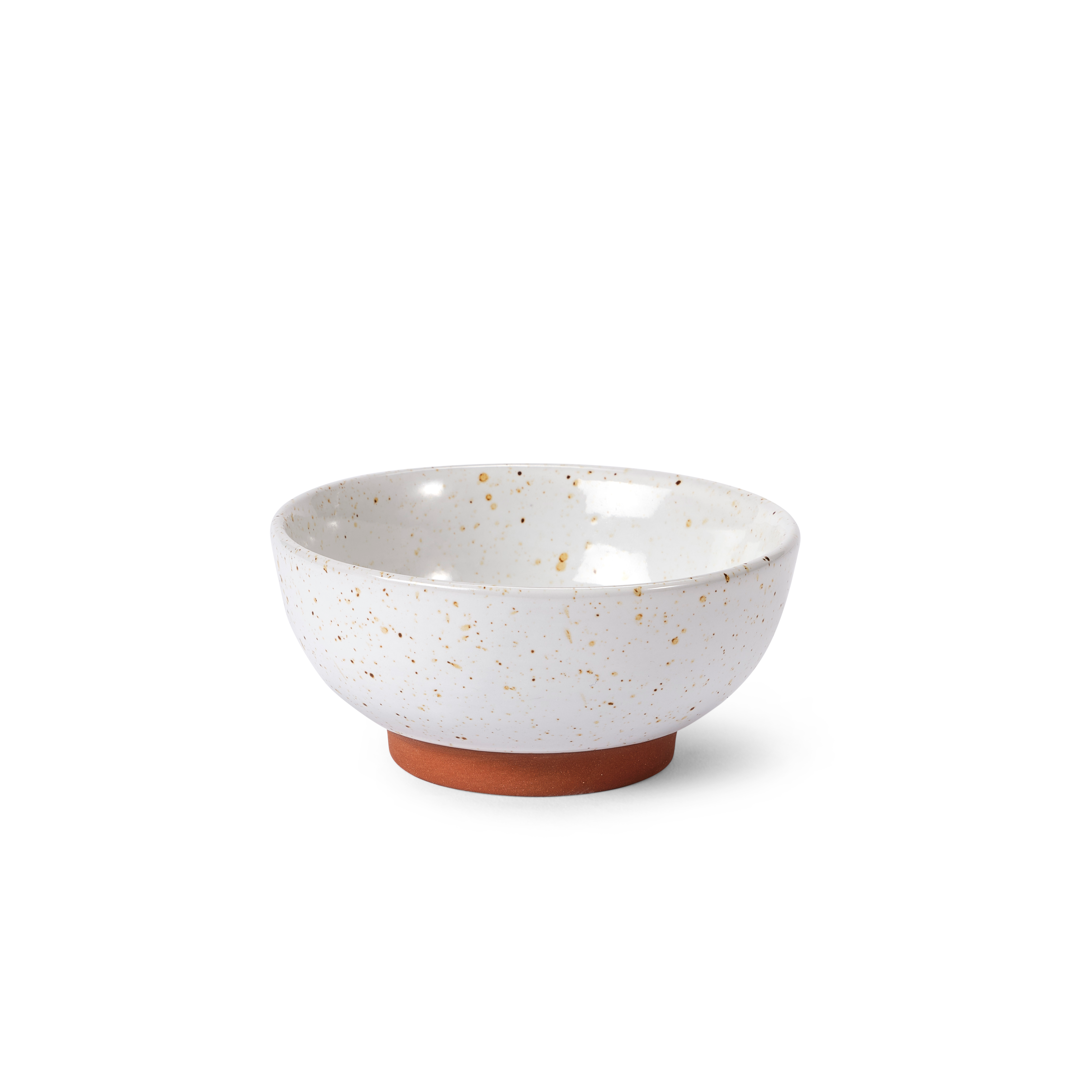 TERRA Bowl wit - set van 4 H 5,5 cm - Ø 11,8 cm