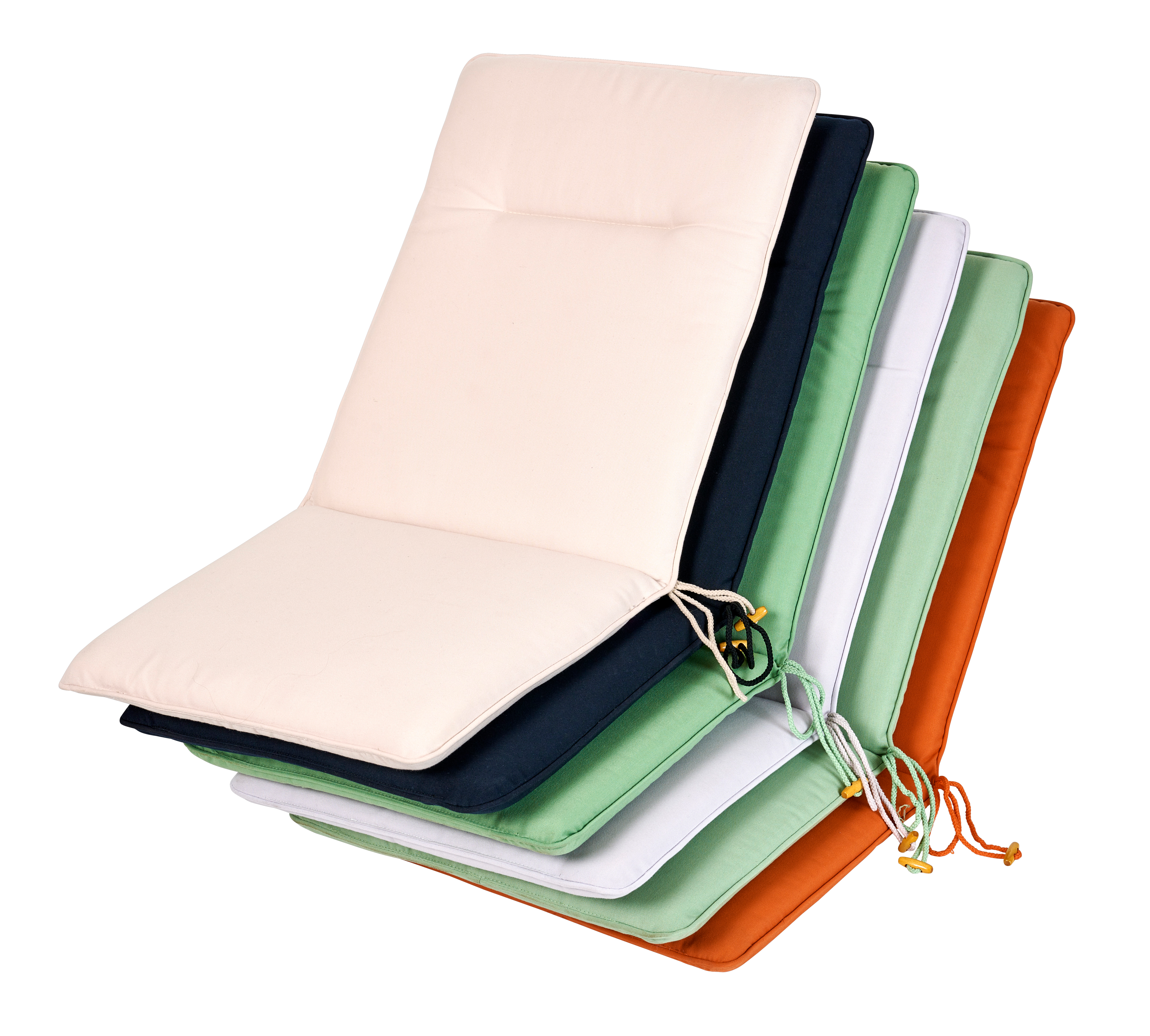 AZUR Tuinkussen voor vouwstoel groenB 44 x L 88 cm