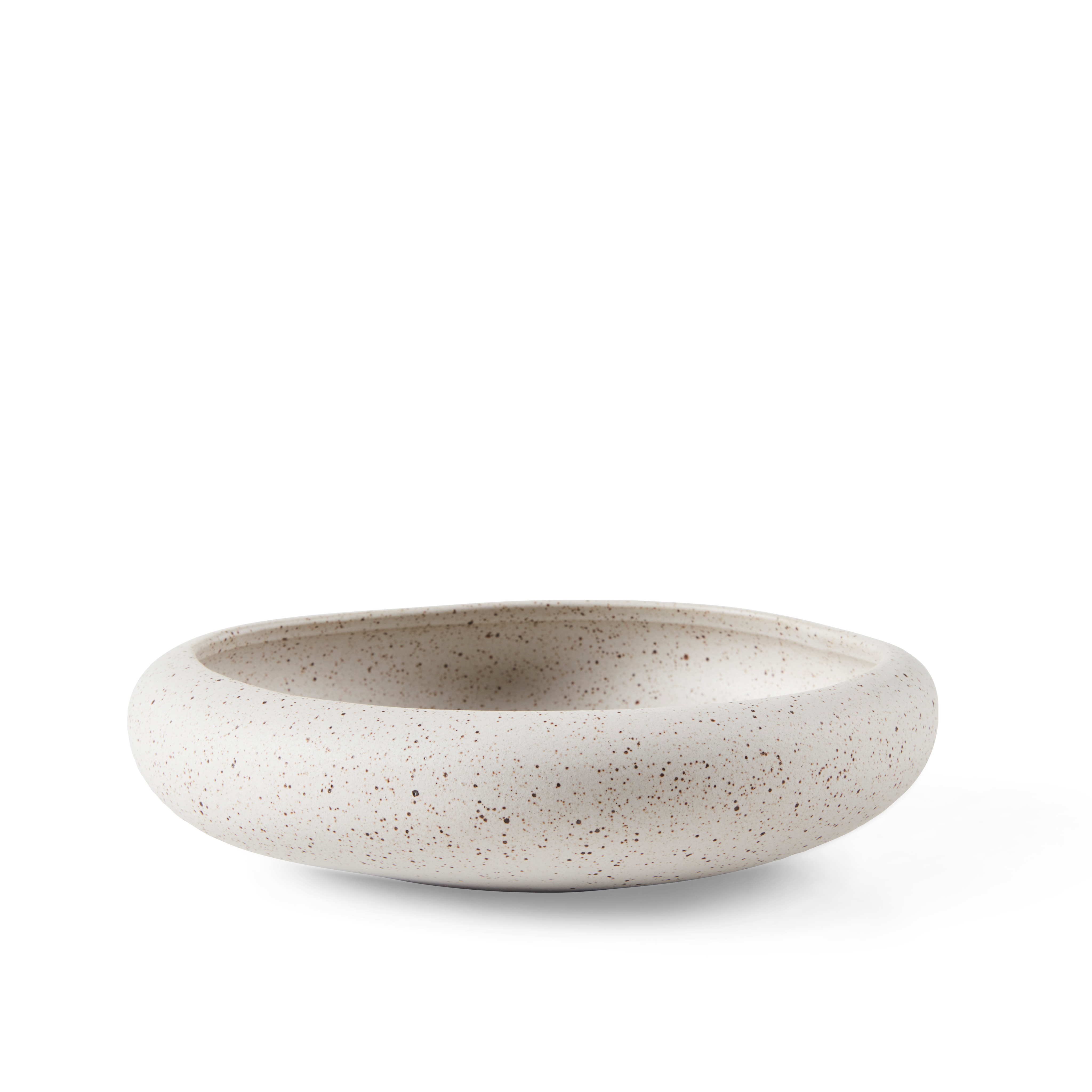 GRANITO GREY Bowl 95 CL grijs - set van 4 H 5,5 cm - Ø 20,5 cm