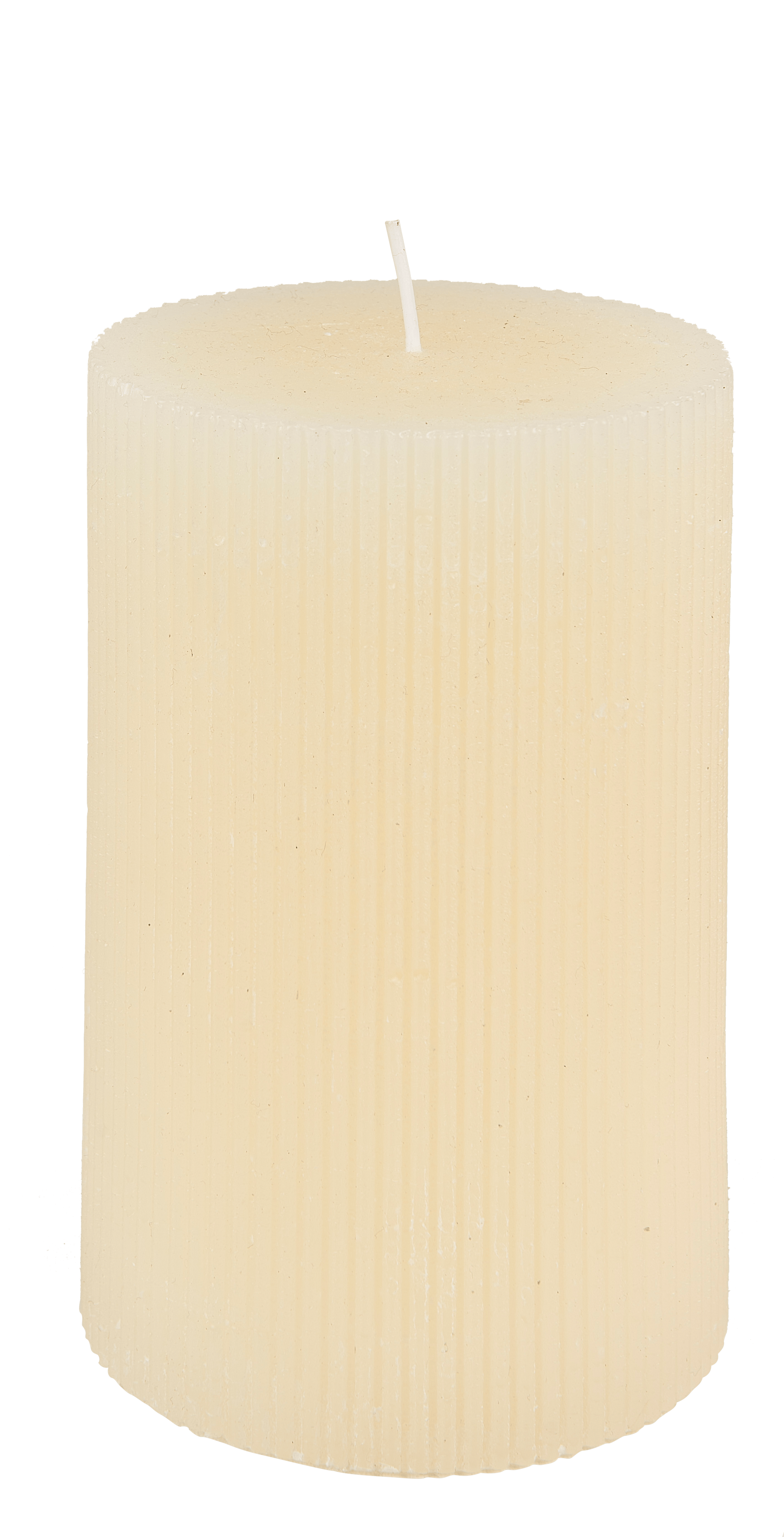 RUSTIC Rib kaars witH 15 cm - Ø 10 cm