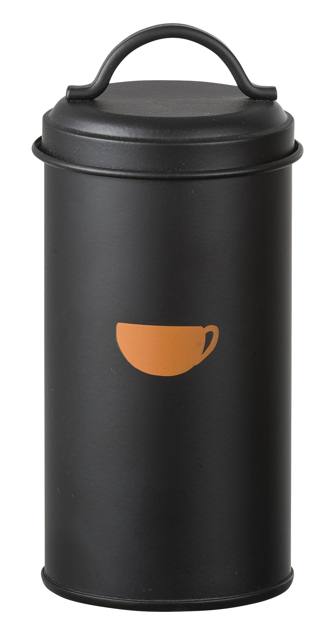 VIRA Houder voor koffiepads zwartH 15 cm - Ø 8 cm
