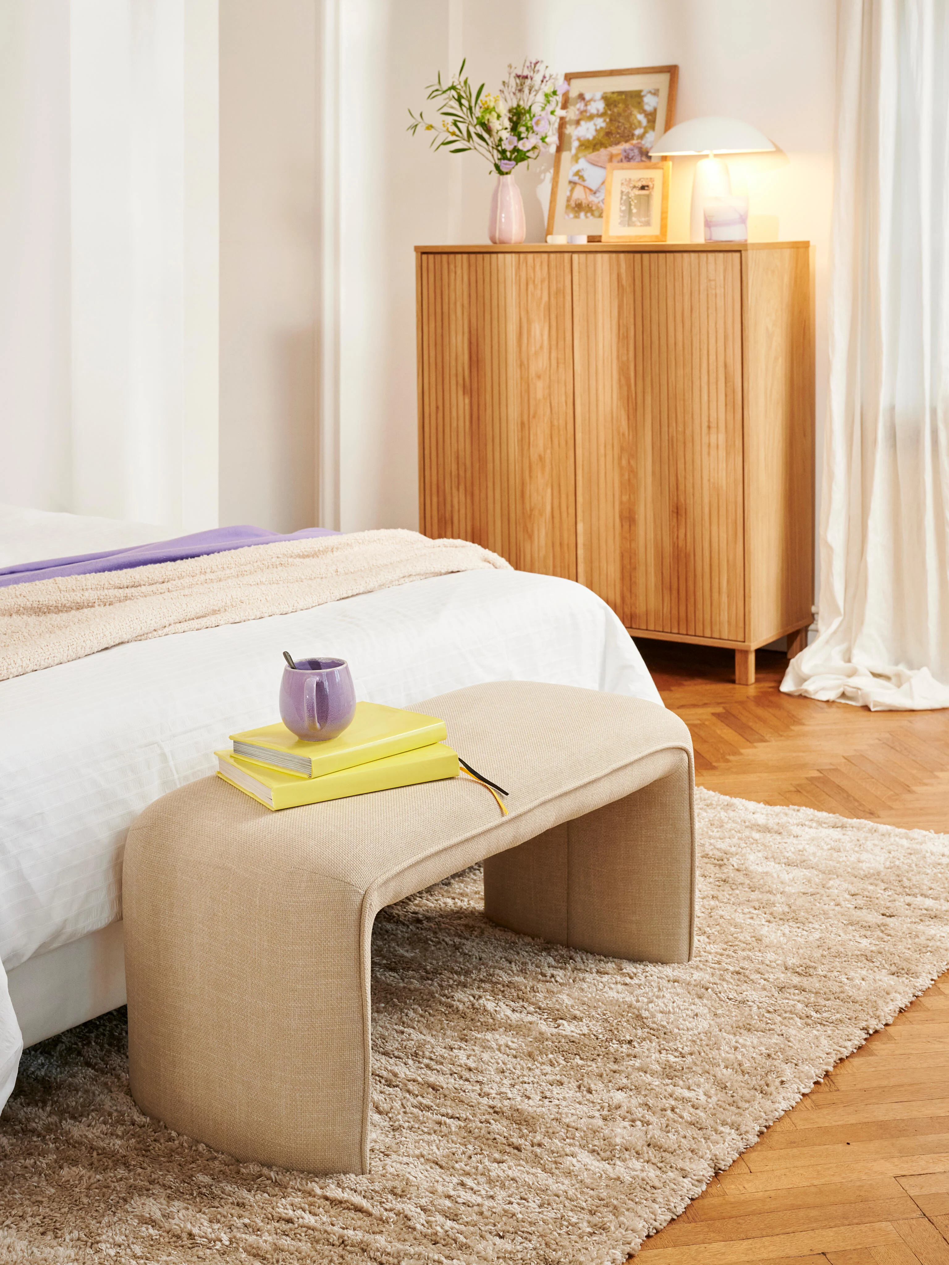 FRASER KAST naturelH 120 x B 110 x D 40 cm