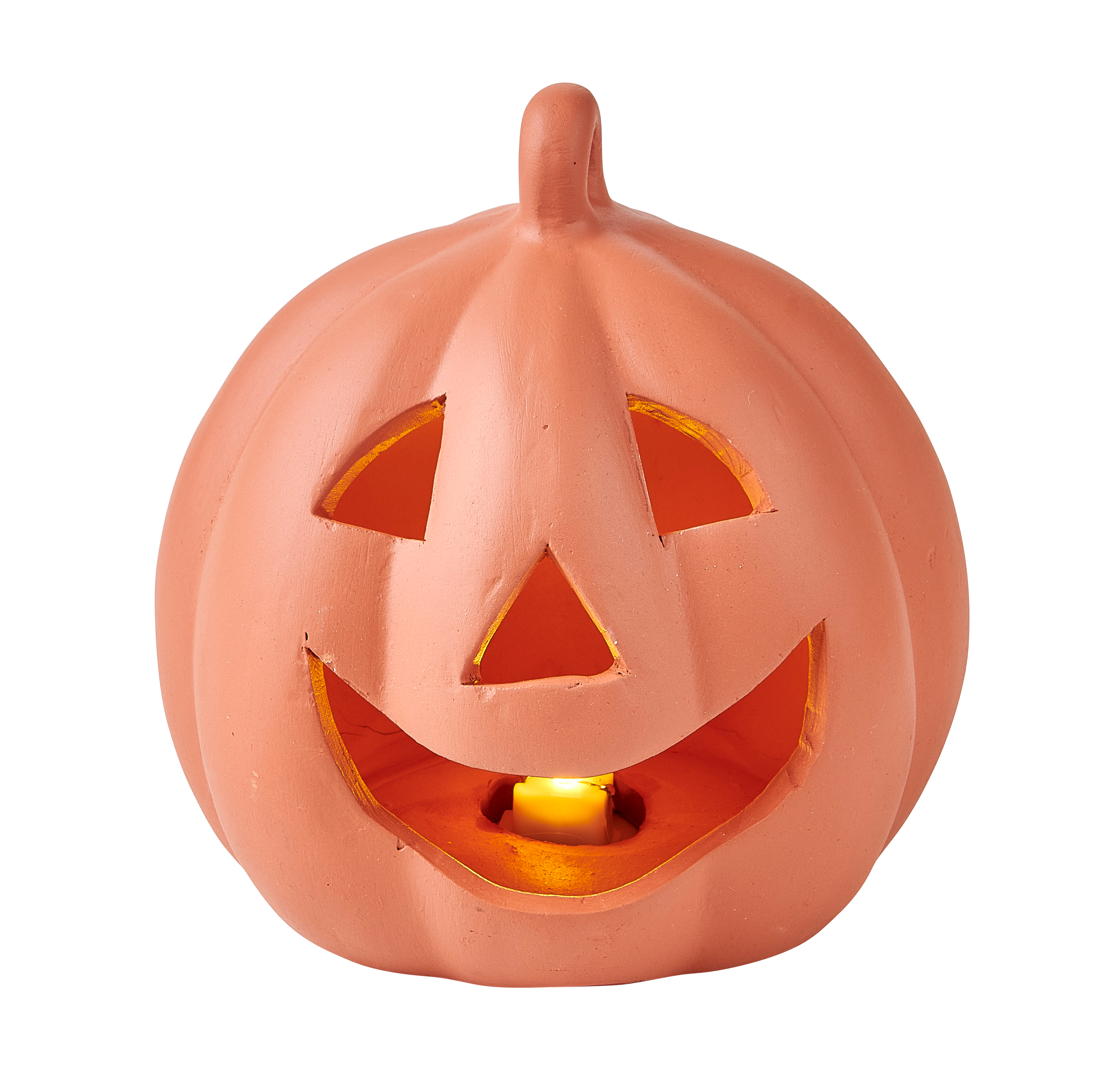 PUMPKIN Led partylight terracottaH 14,3 x B 13,8 x D 13 cm