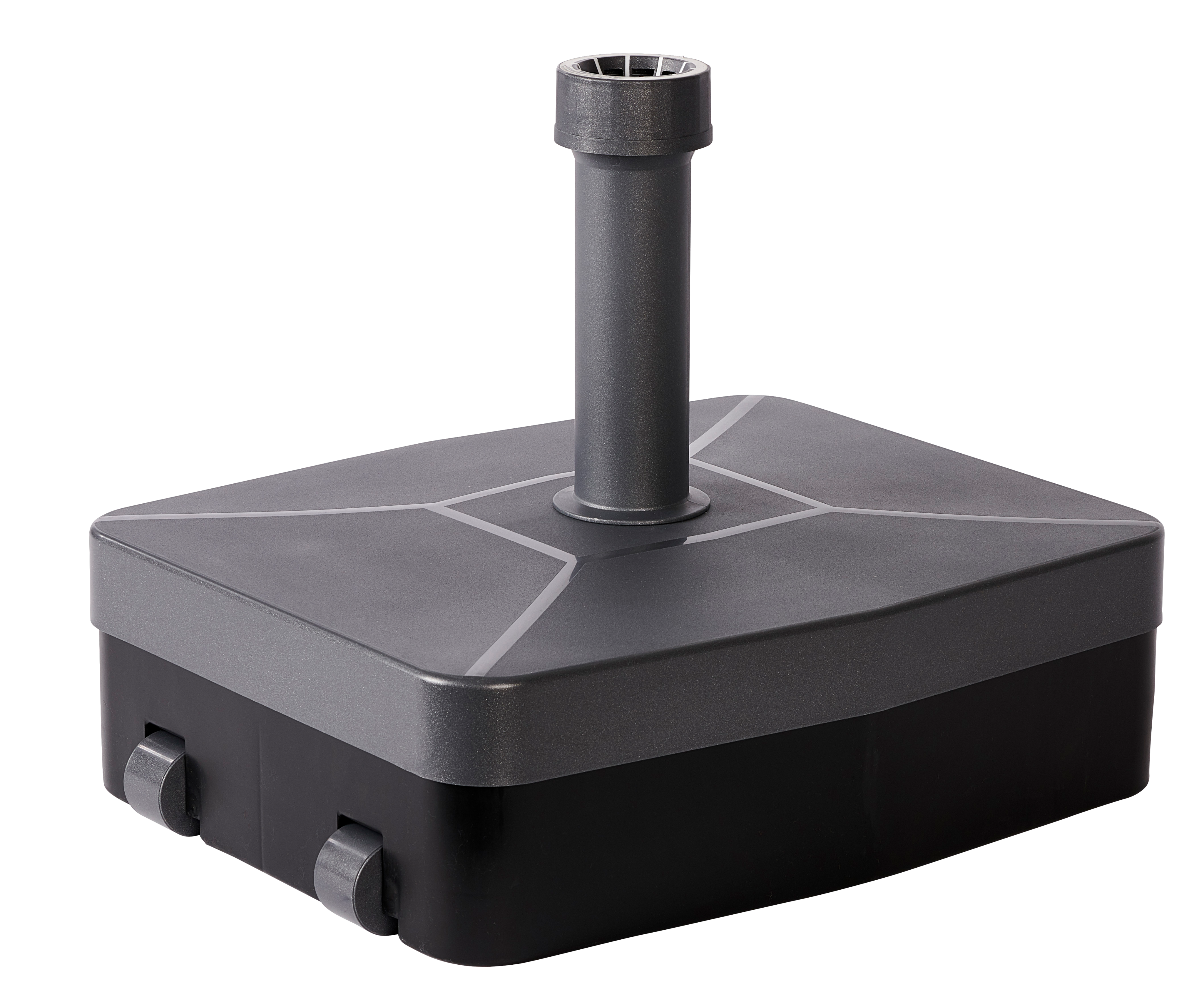 PESCARA Parasolvoet zwartH 16 x B 49 x D 41 cm