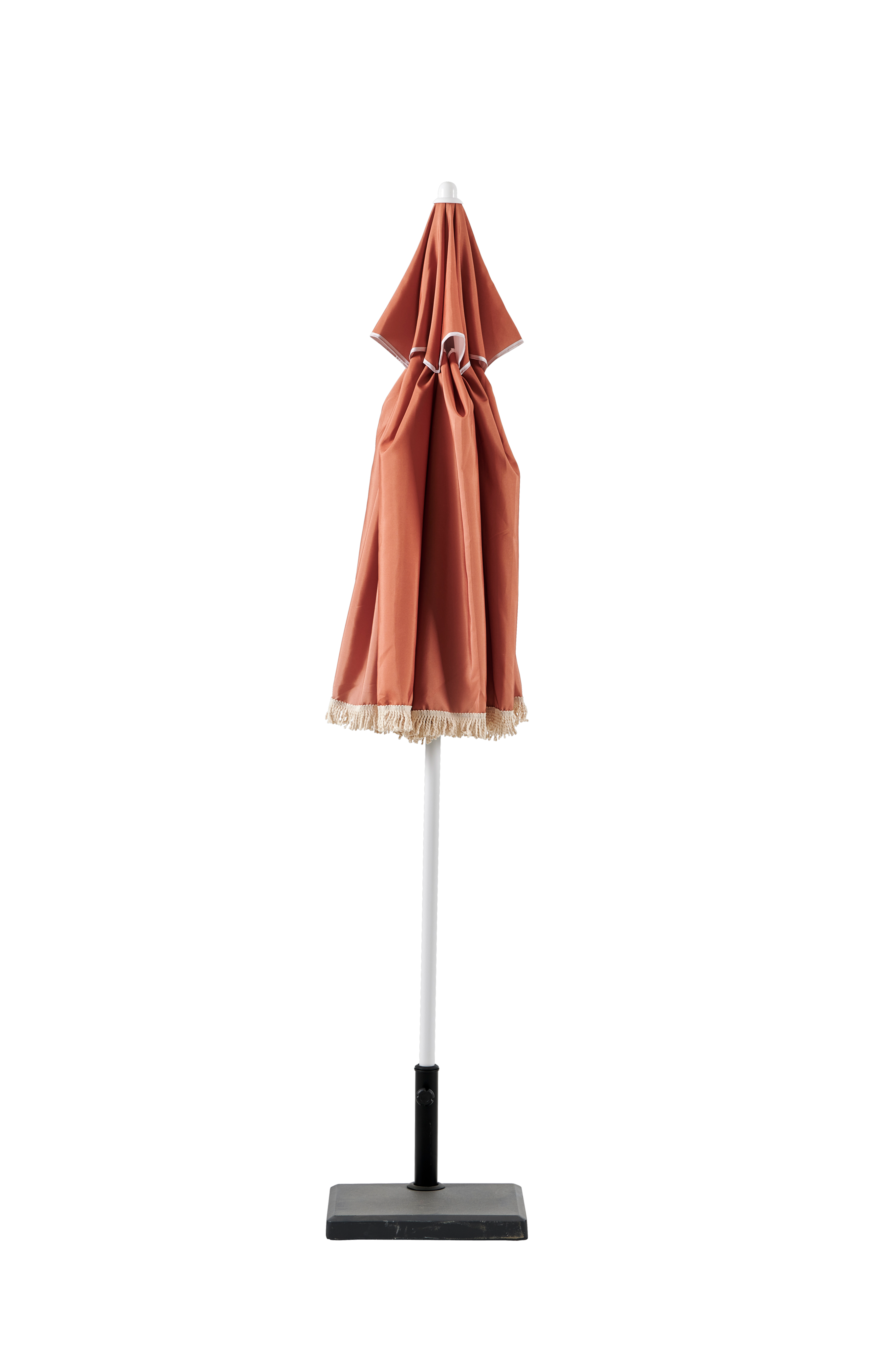 FRANJA Parasol zonder parasolvoet oranjeH 200 cm - Ø 178 cm