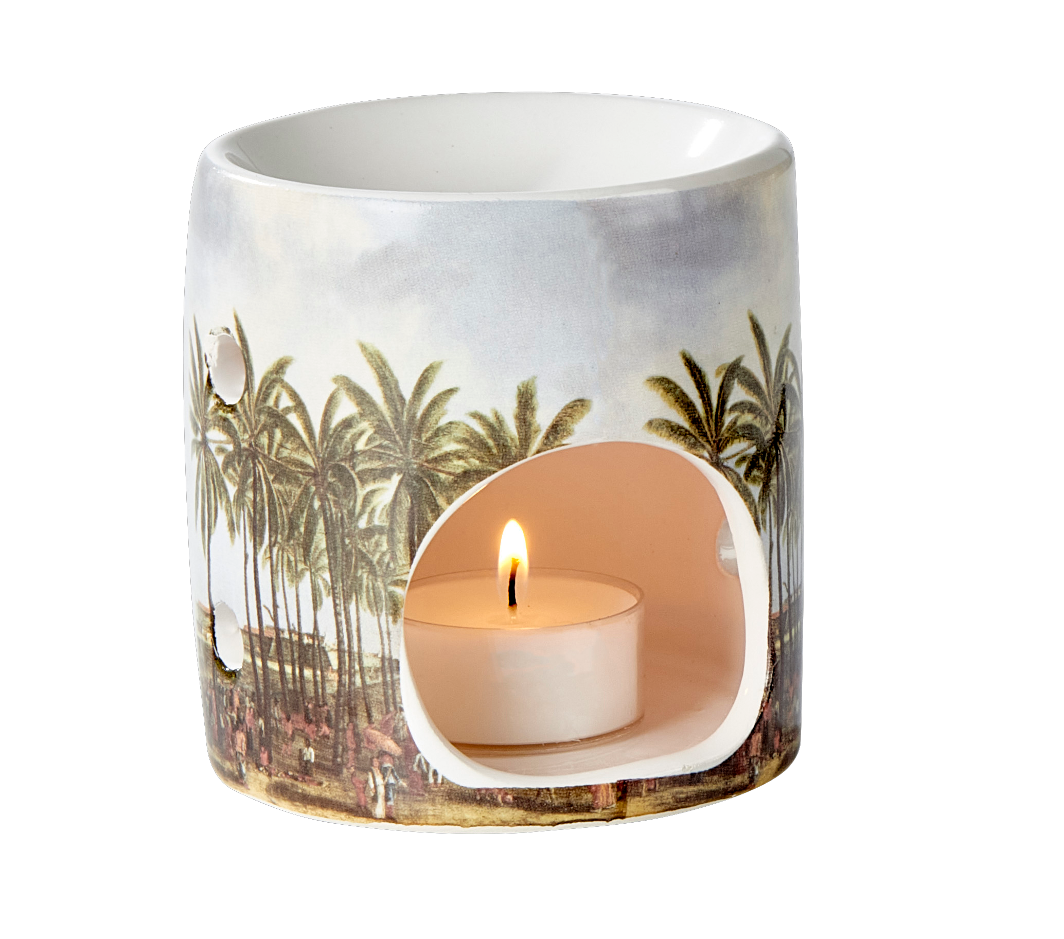 TROPICAL Oliebrander diverse kleurenH 9,5 cm - Ø 8,5 cm - CASA