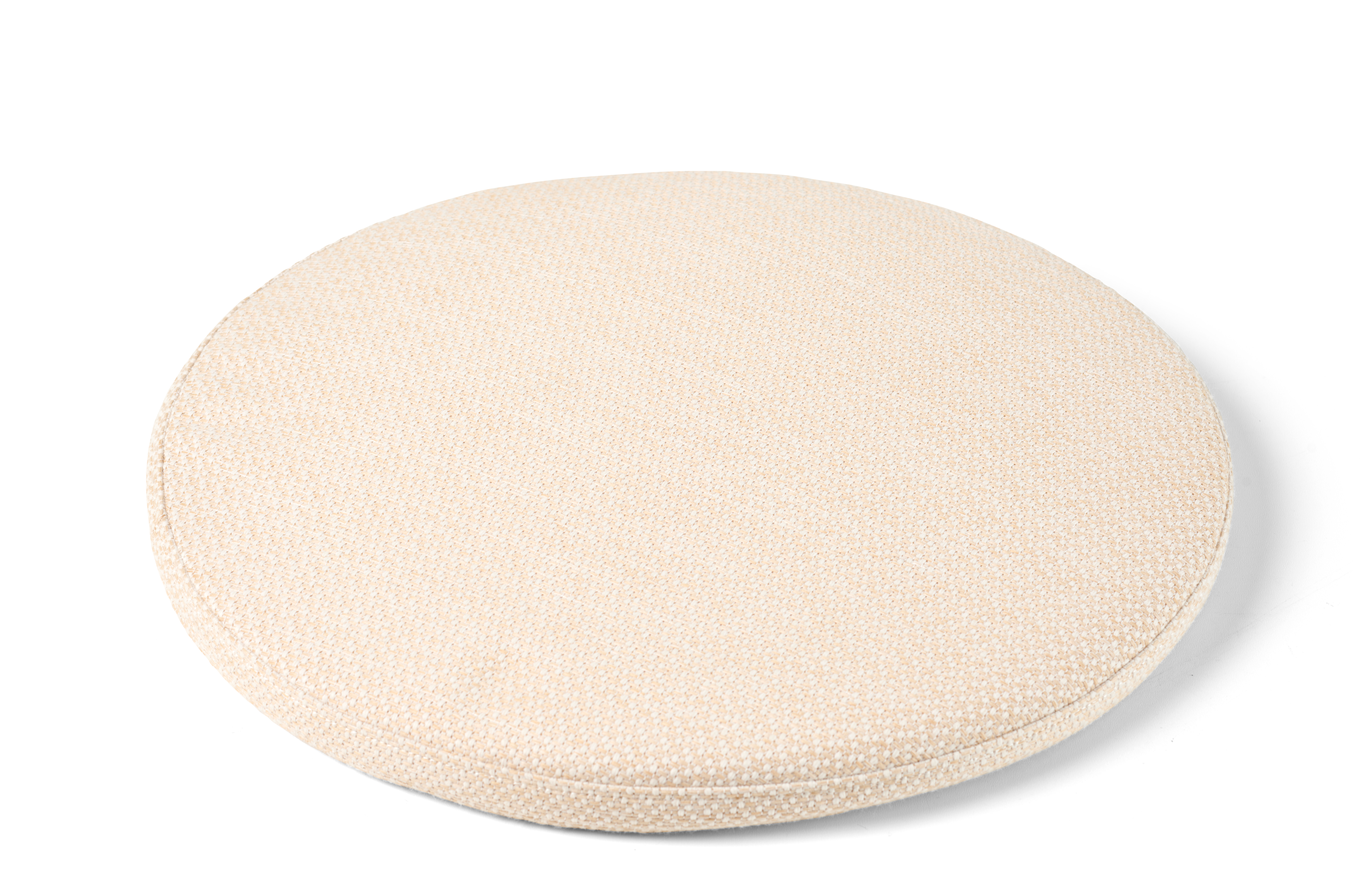 JULES Kussen beigeH 4 cm - Ø 50 cm