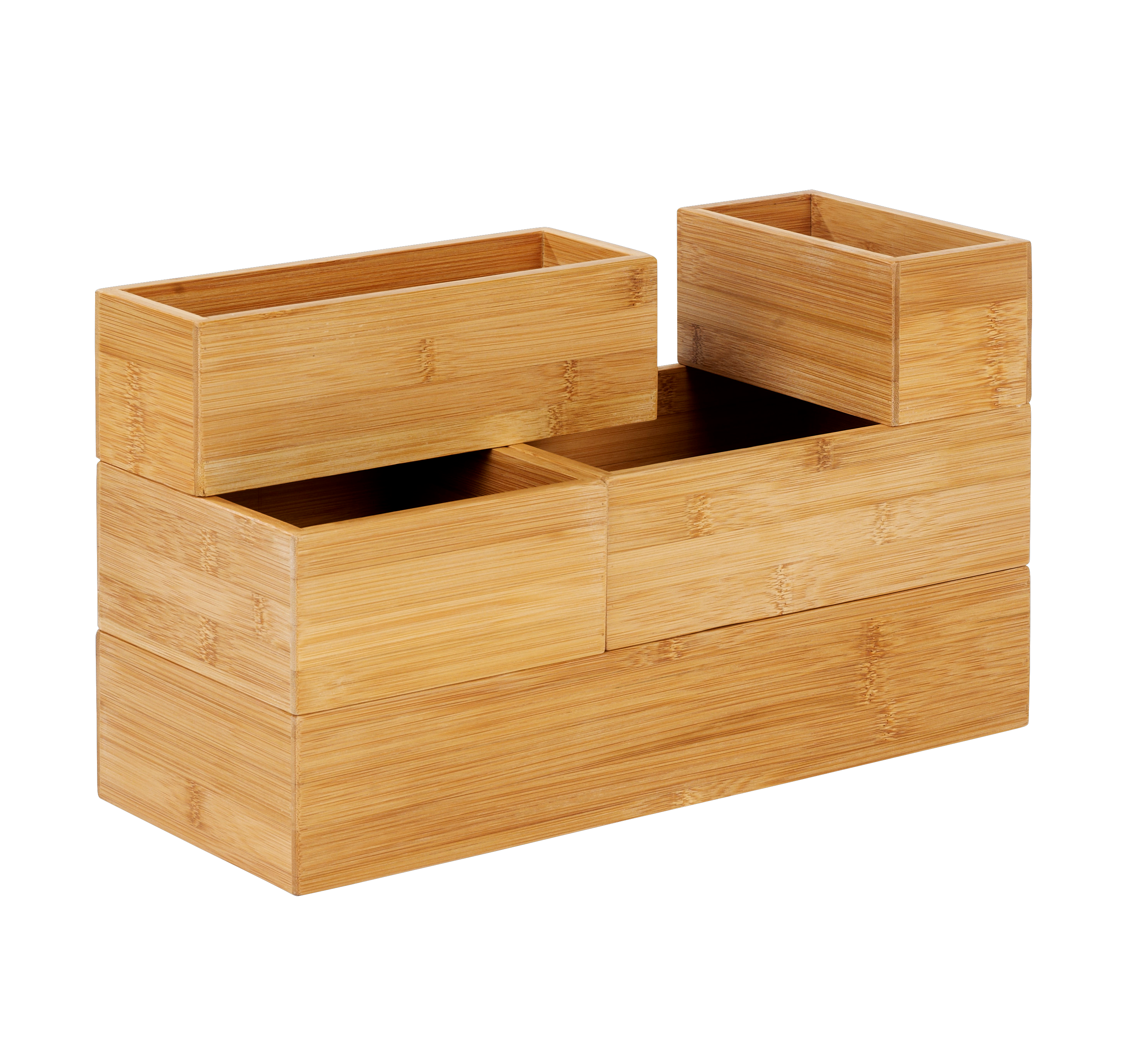 BAMBOO Lade organiser naturelH 7 x B 15 x D 15 cm