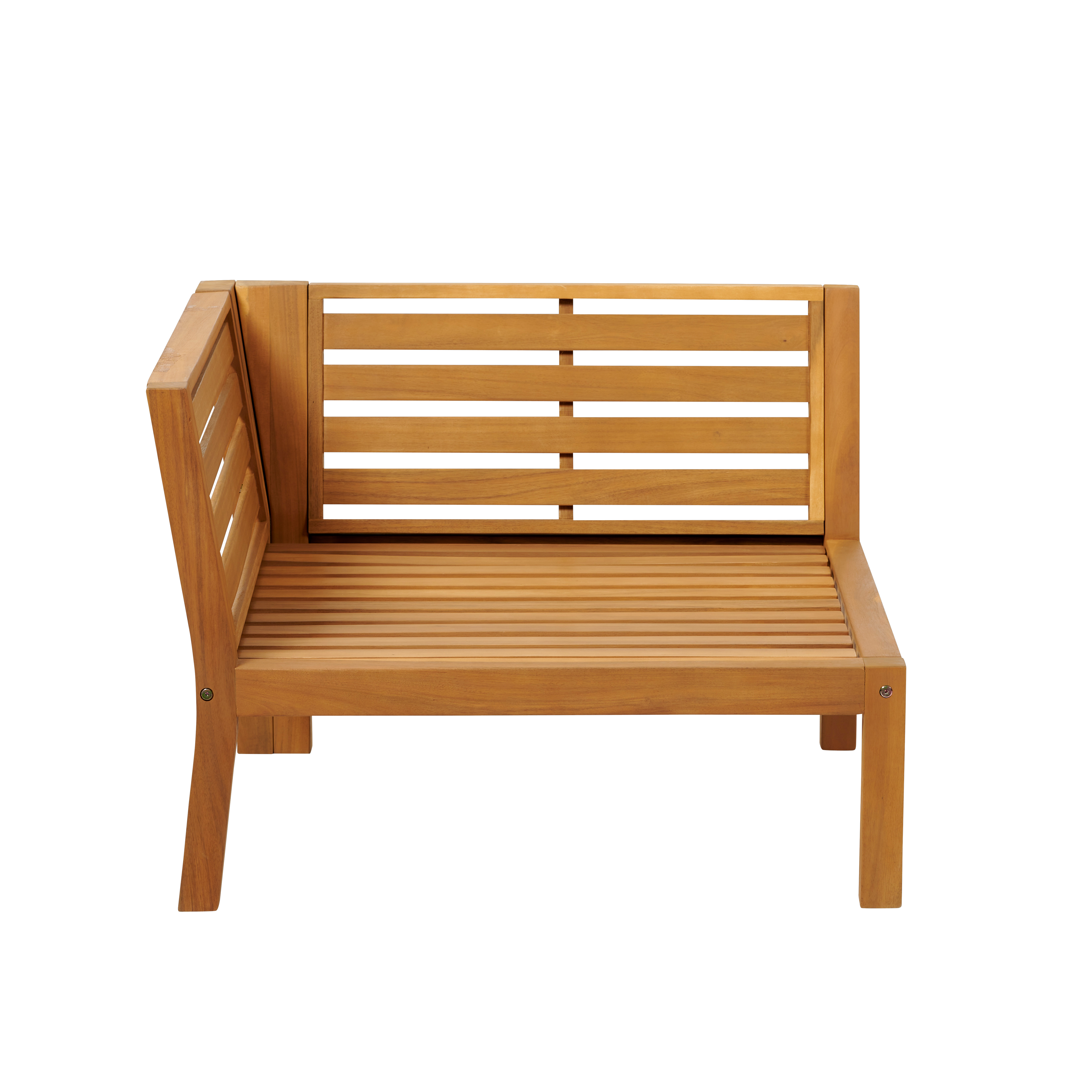 PAULETTE Lounge zetel naturelH 64 x B 90 x D 90 cm