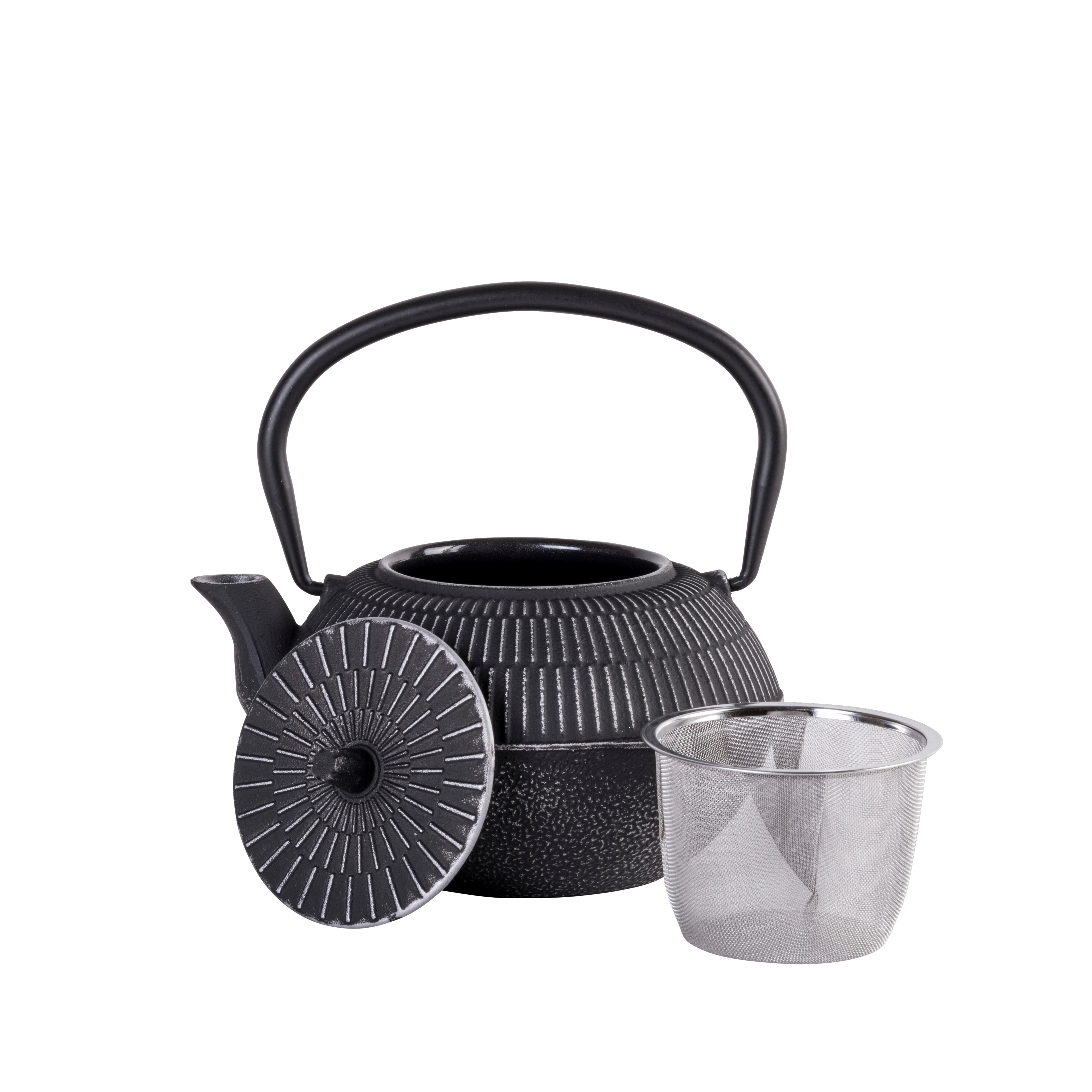 ASIA Theepot zwartH 18 x B 18 x D 15,5 cm