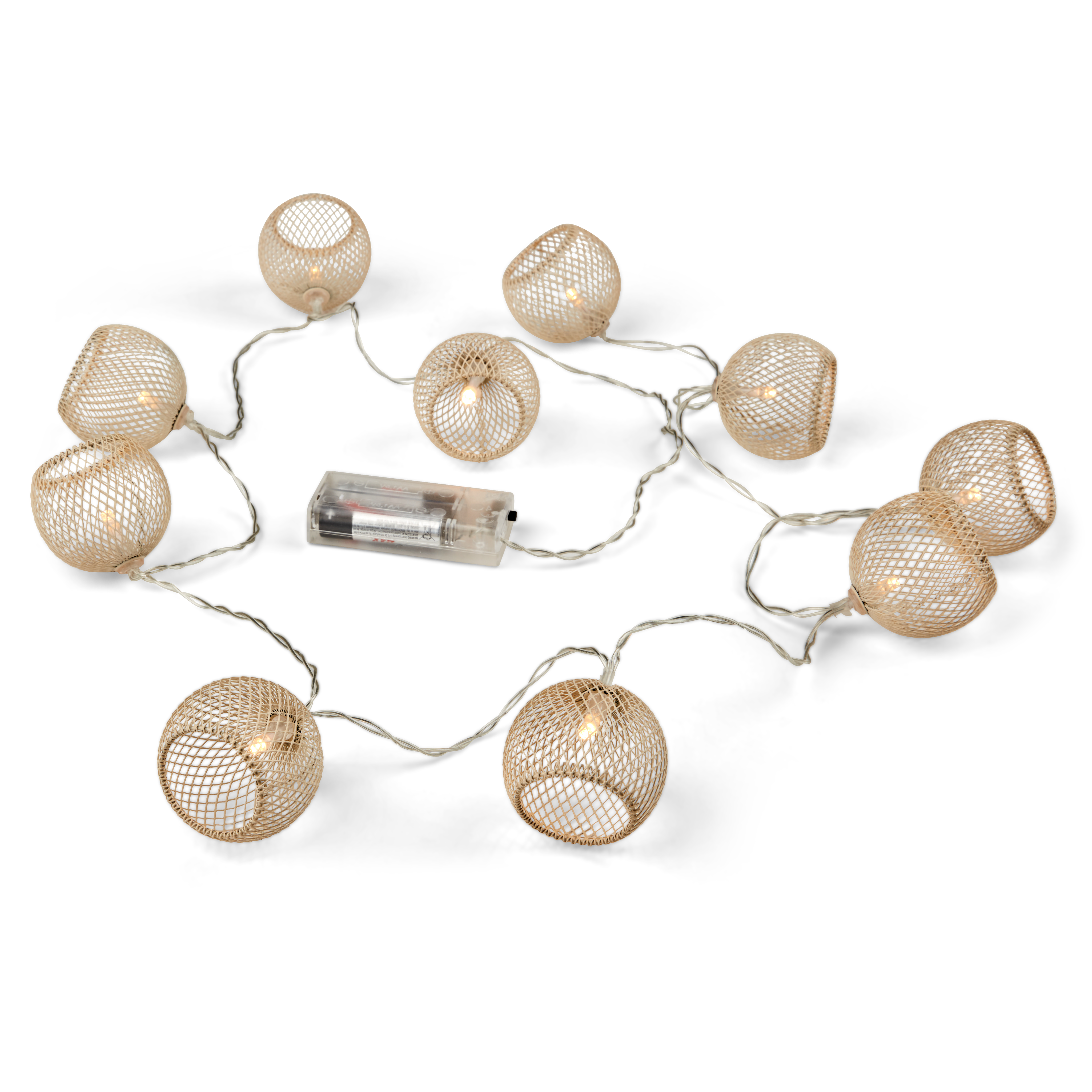 LAMPIO Lichtsnoer beige