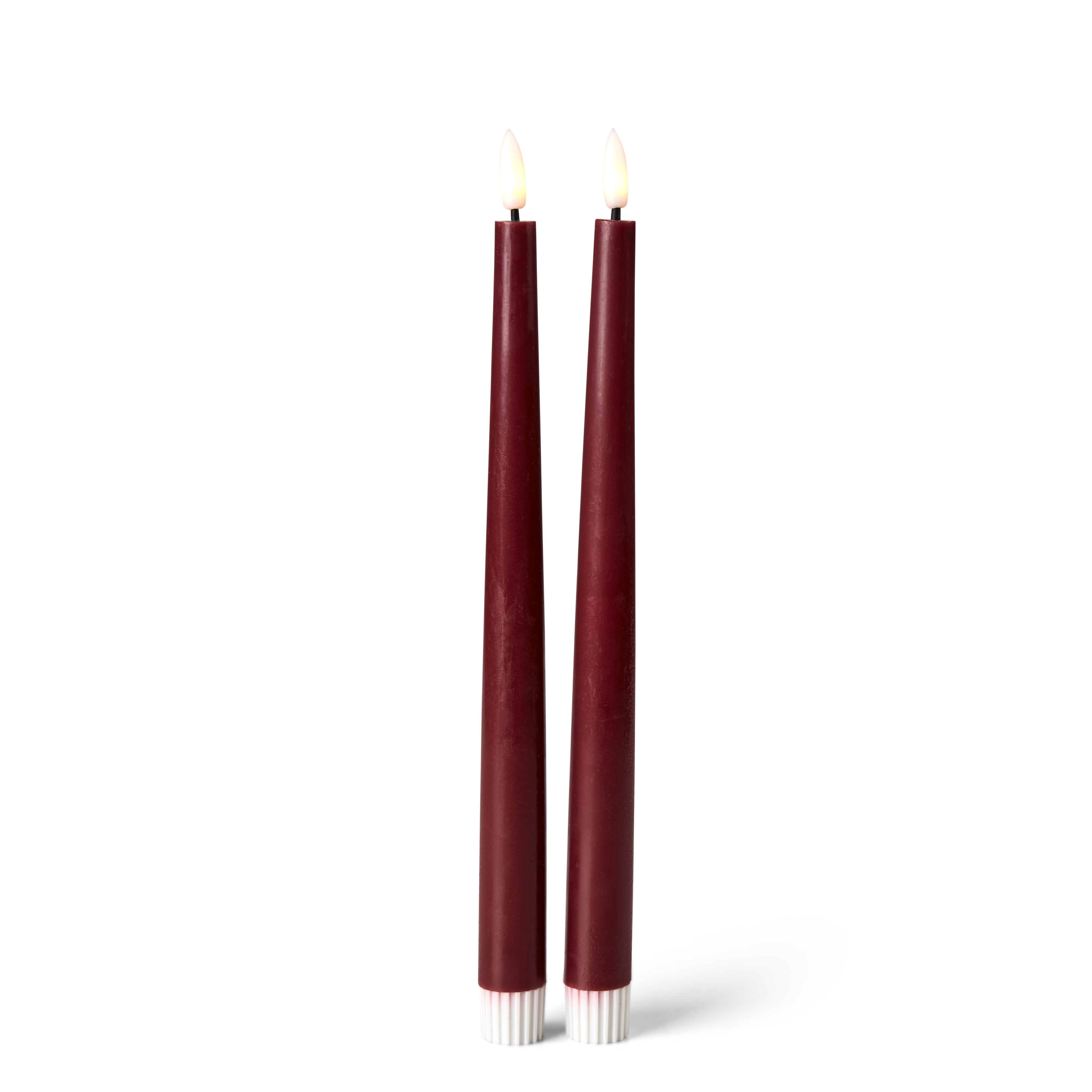 LED Led dinerkaars oranjeH 29 cm - Ø 1,9 cm