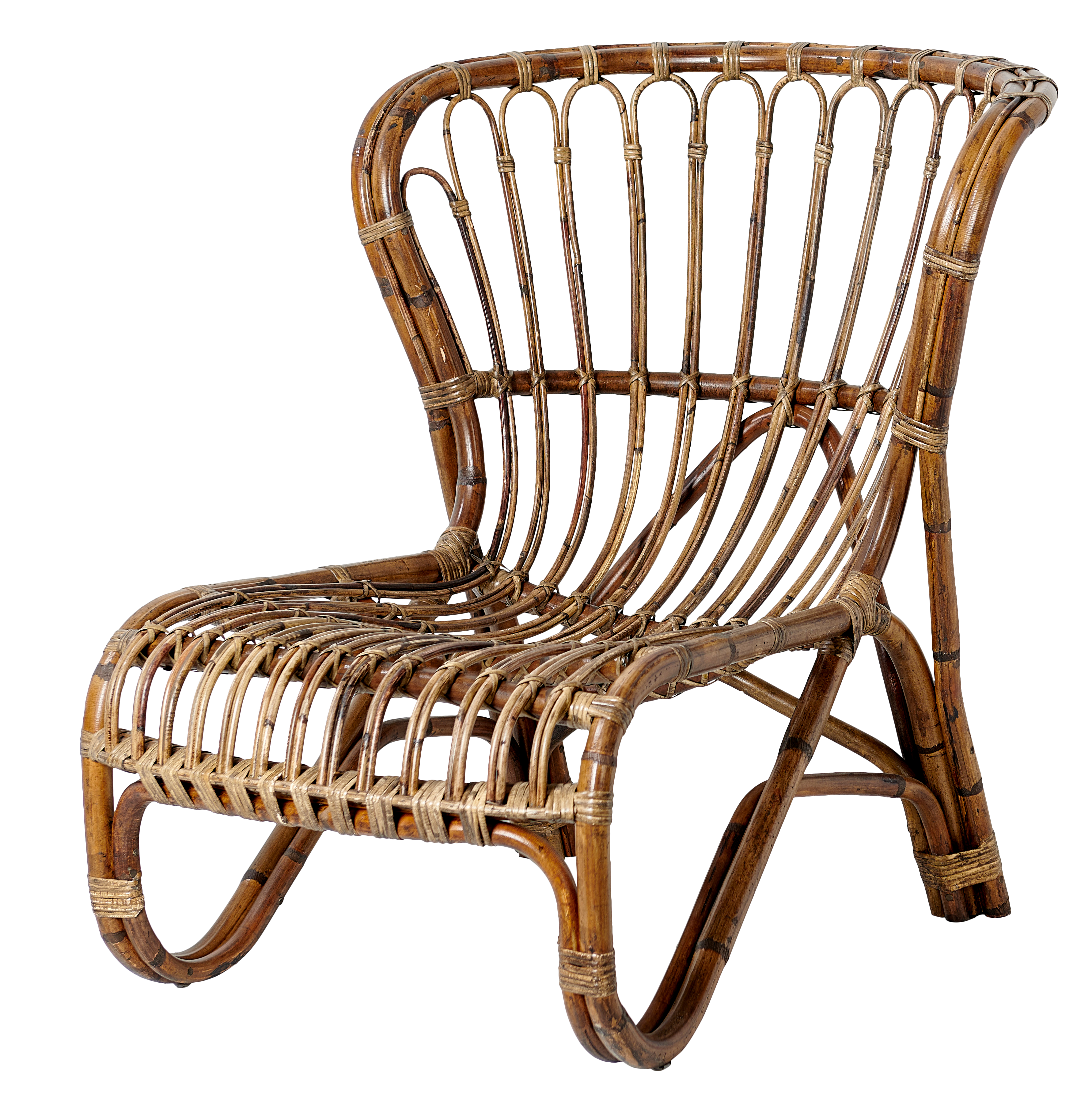 GOMAR Lounge stoel naturelH 81 x B 73 x D 93 cm
