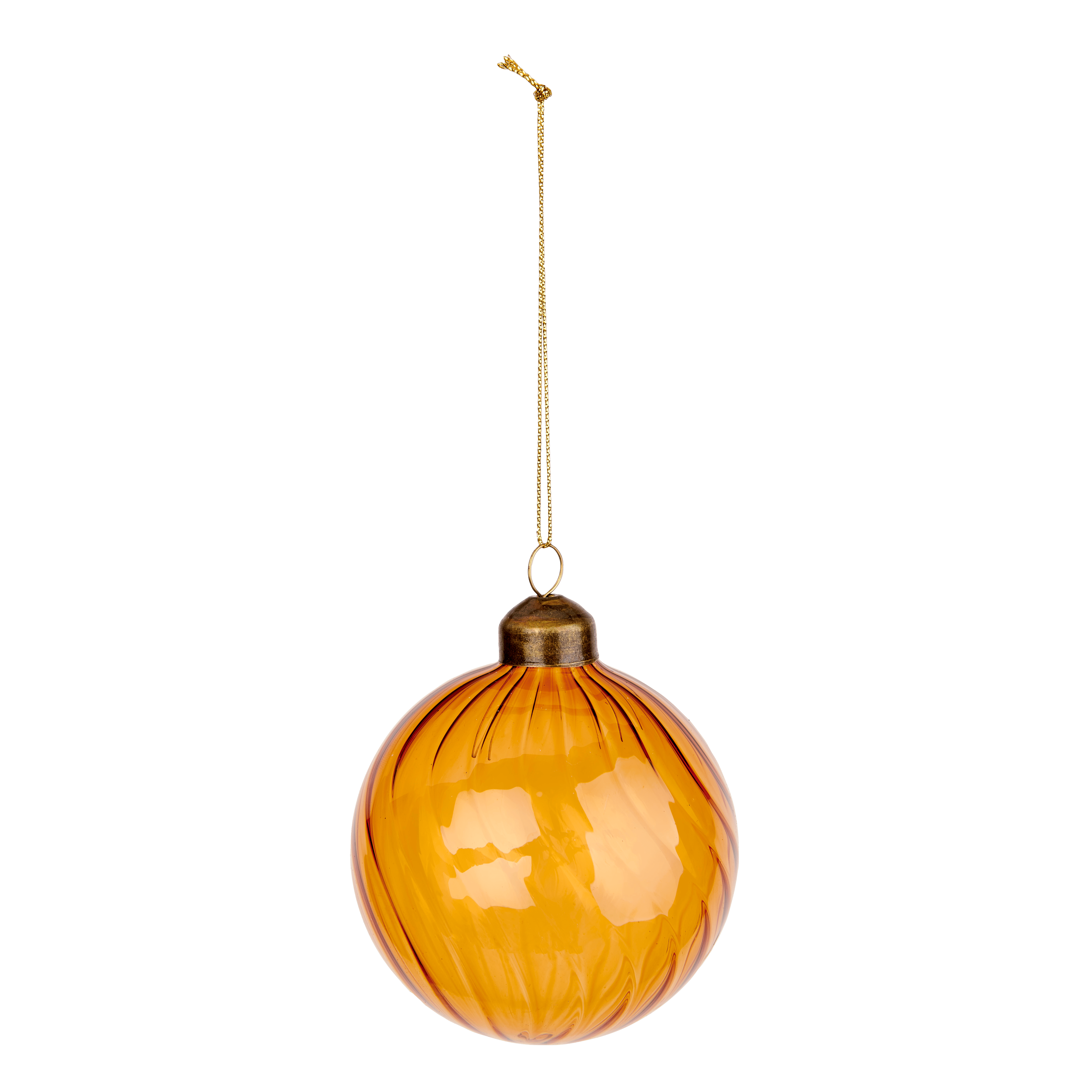 ARIO Kerstbal oranjeØ 8 cm