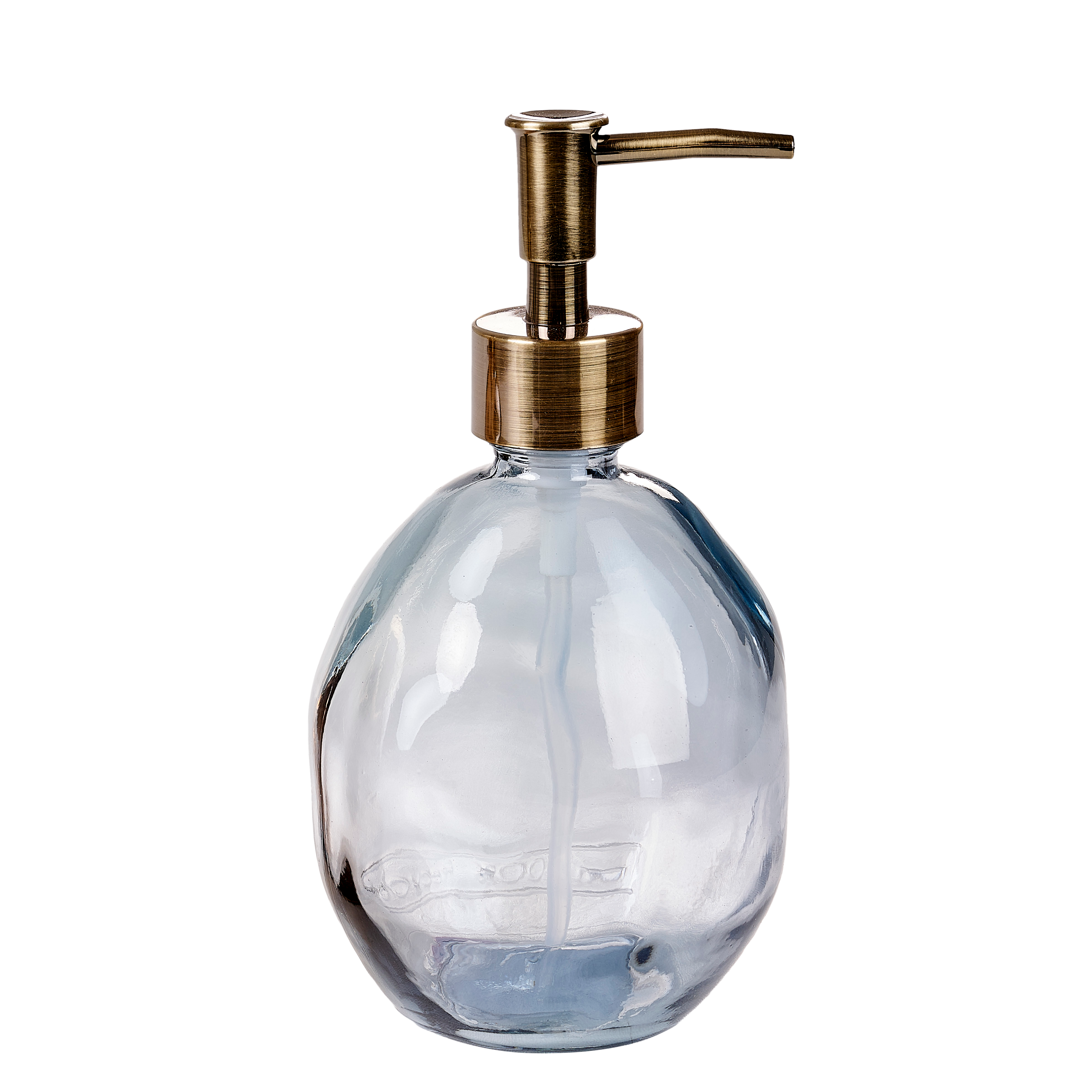 RECYCLE Zeepdispenser blauwH 18,5 cm