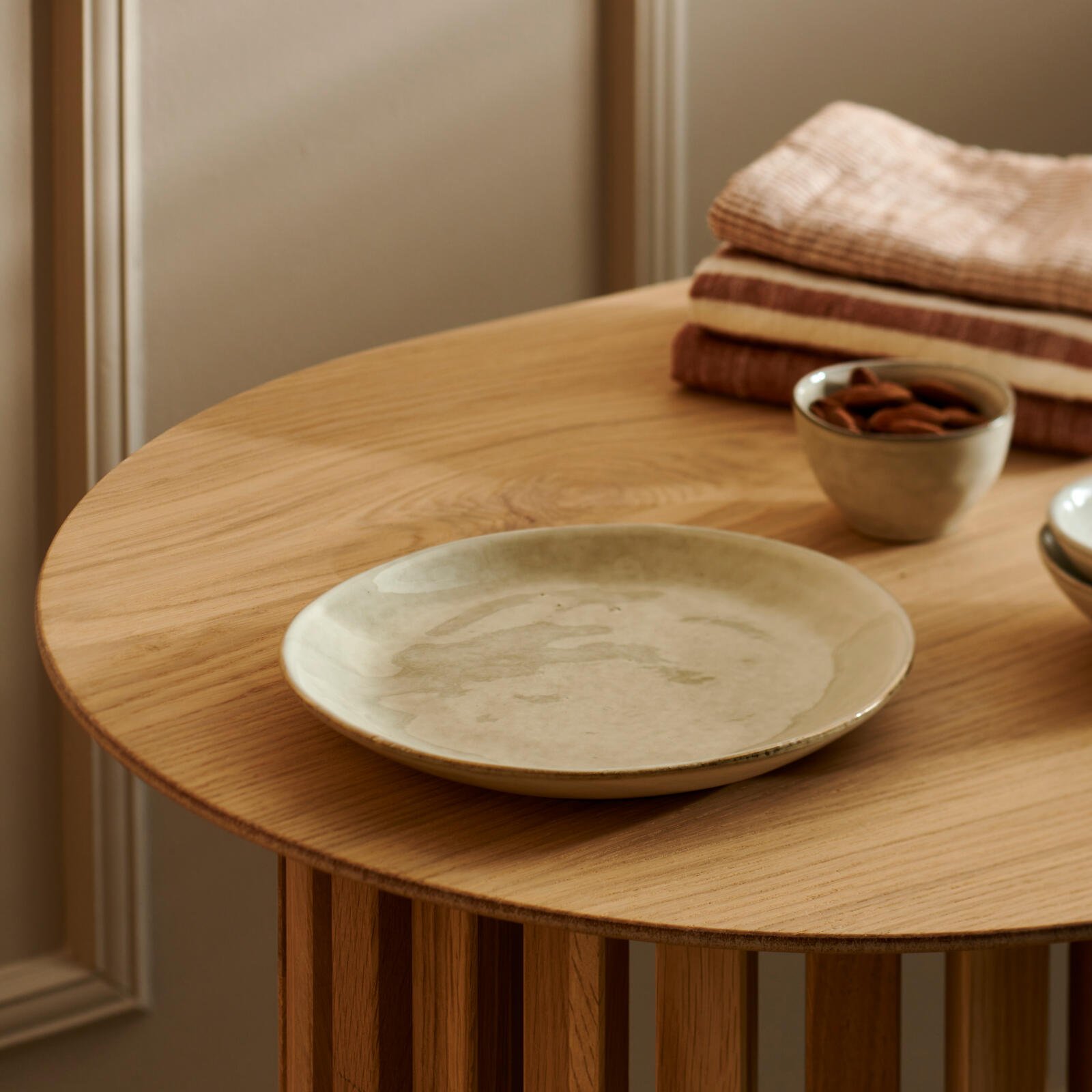 EARTH MARL dessertbord setSet 6-delig crème